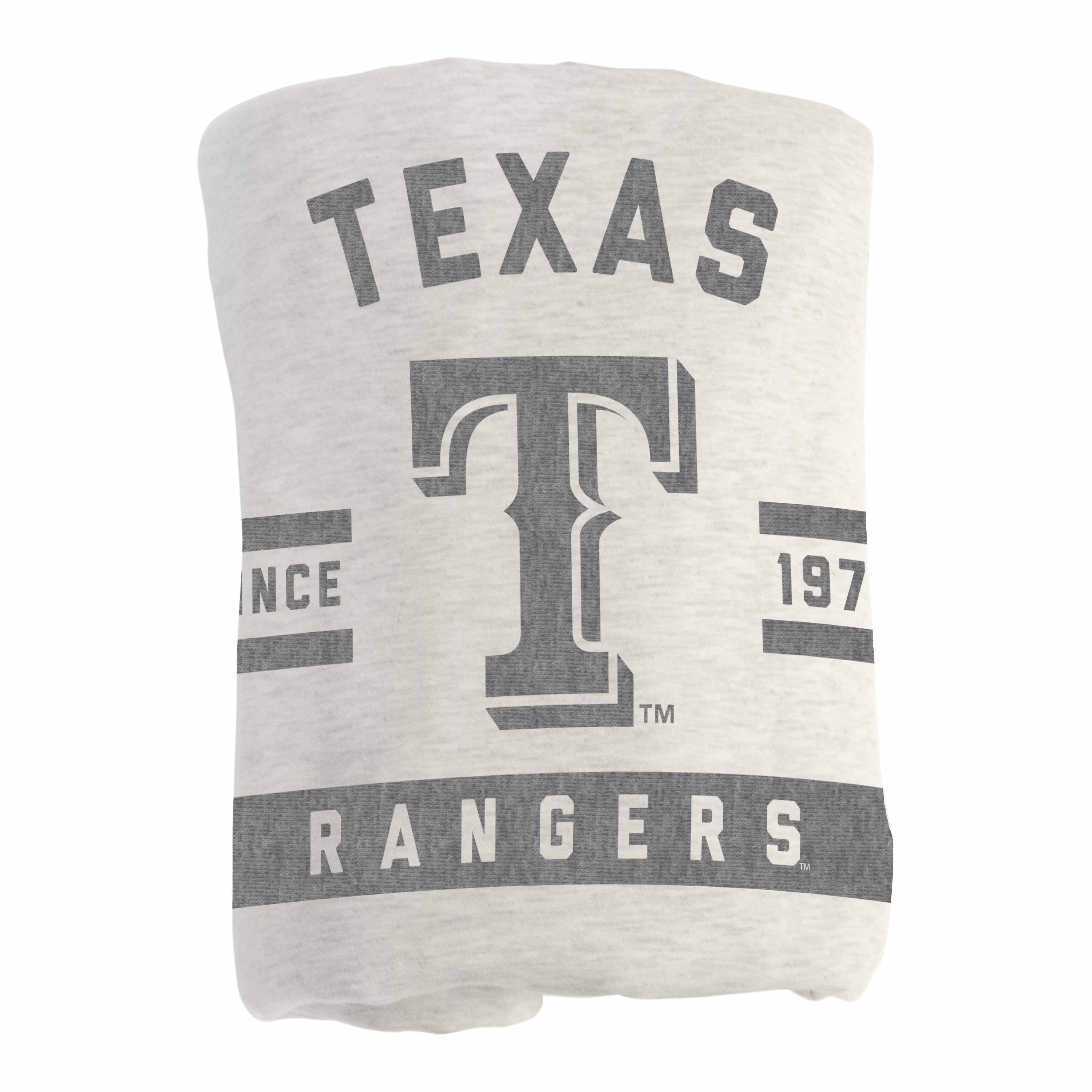 Texas Rangers Oatmeal Sweatshirt Blanket - Image 3