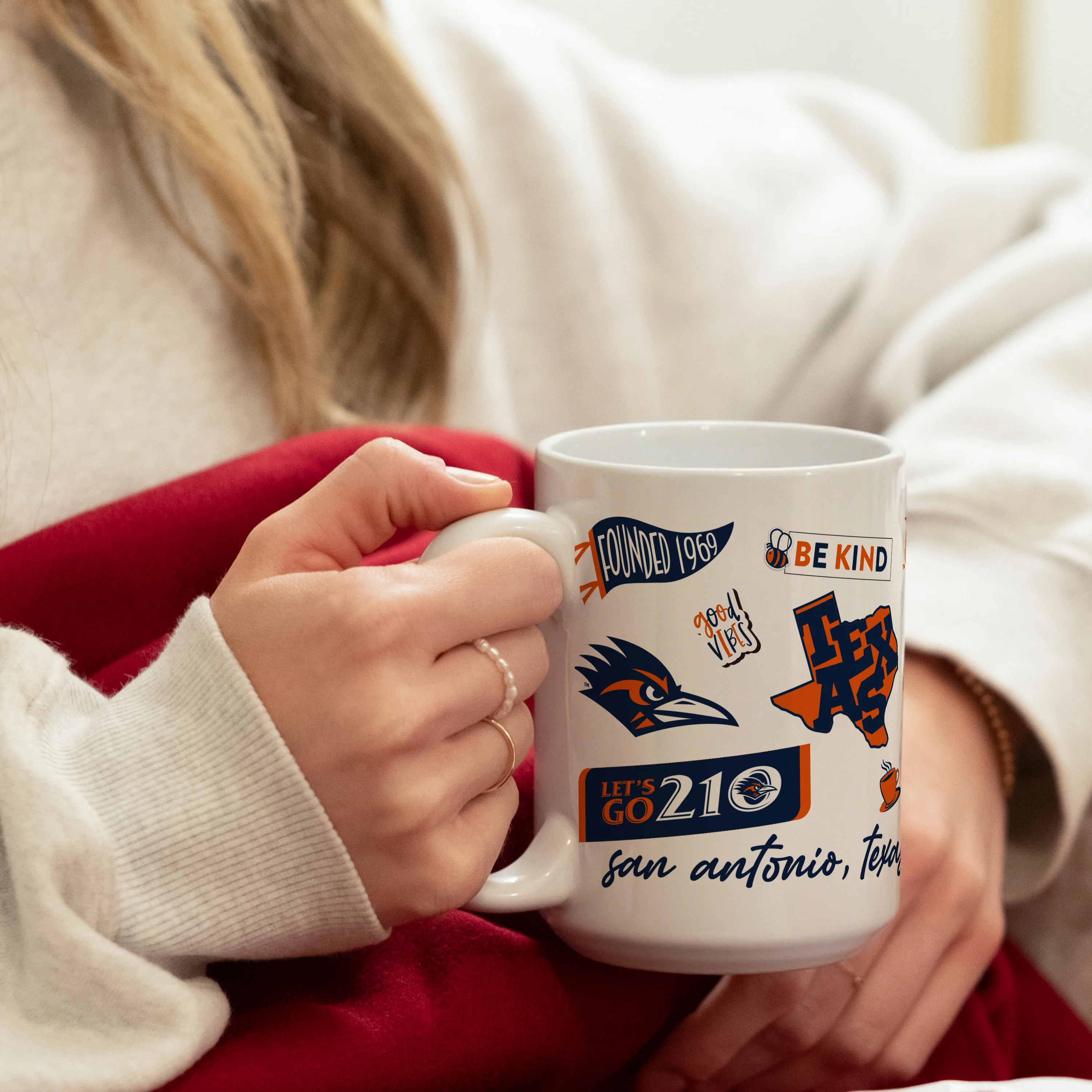 Texas - San Antonio 15oz Native Sublimated Mug - Image 6
