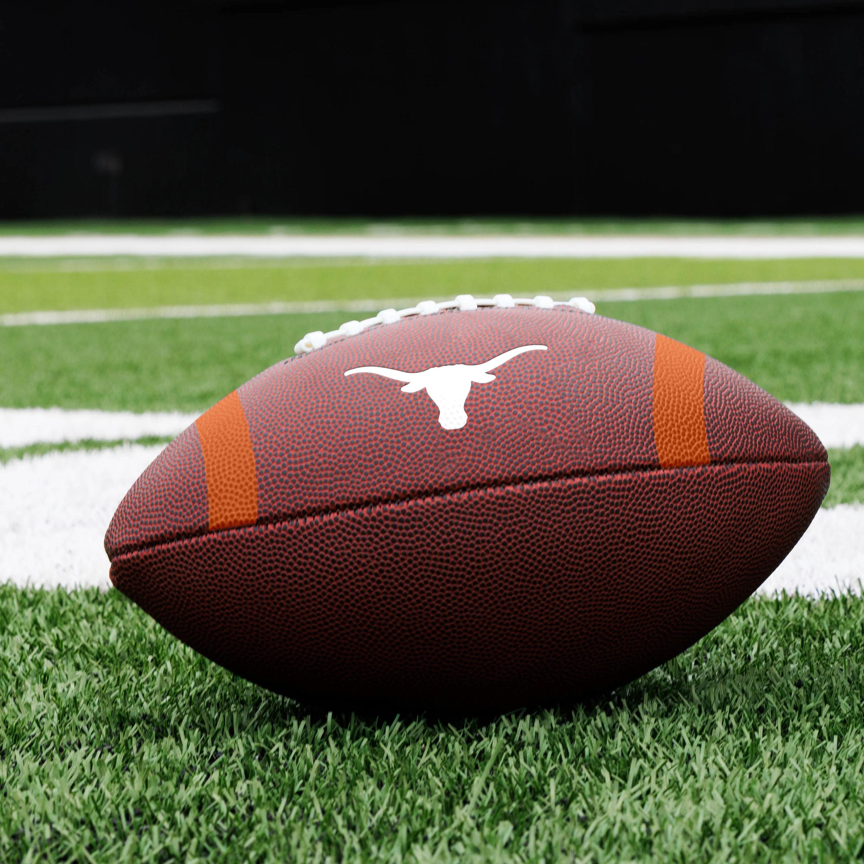 Texas Team Stripe Official-Size Composite Football - Image 4