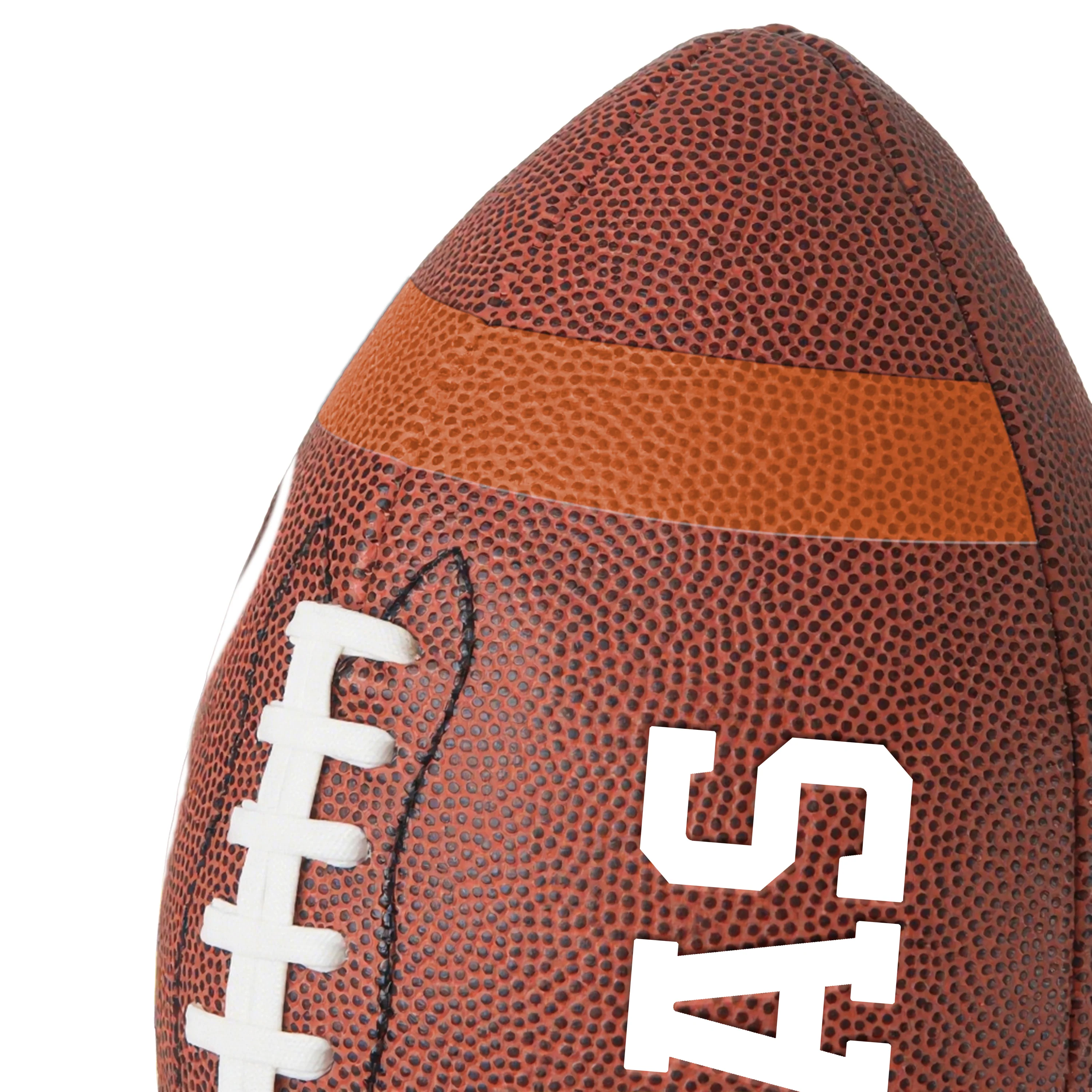 Texas Team Stripe Official-Size Composite Football - Image 5