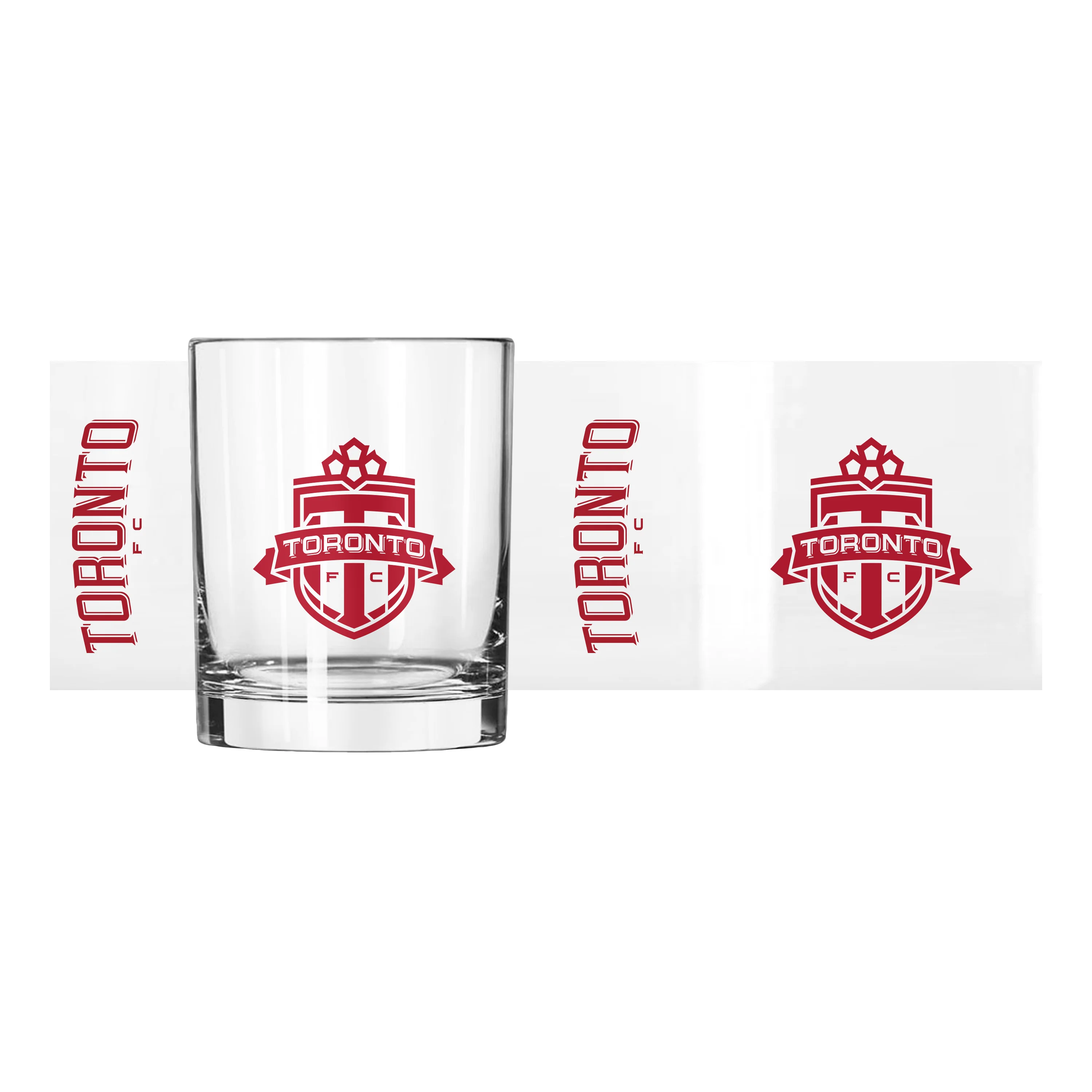 Toronto FC 14oz Gameday Rocks Glass - Image 2