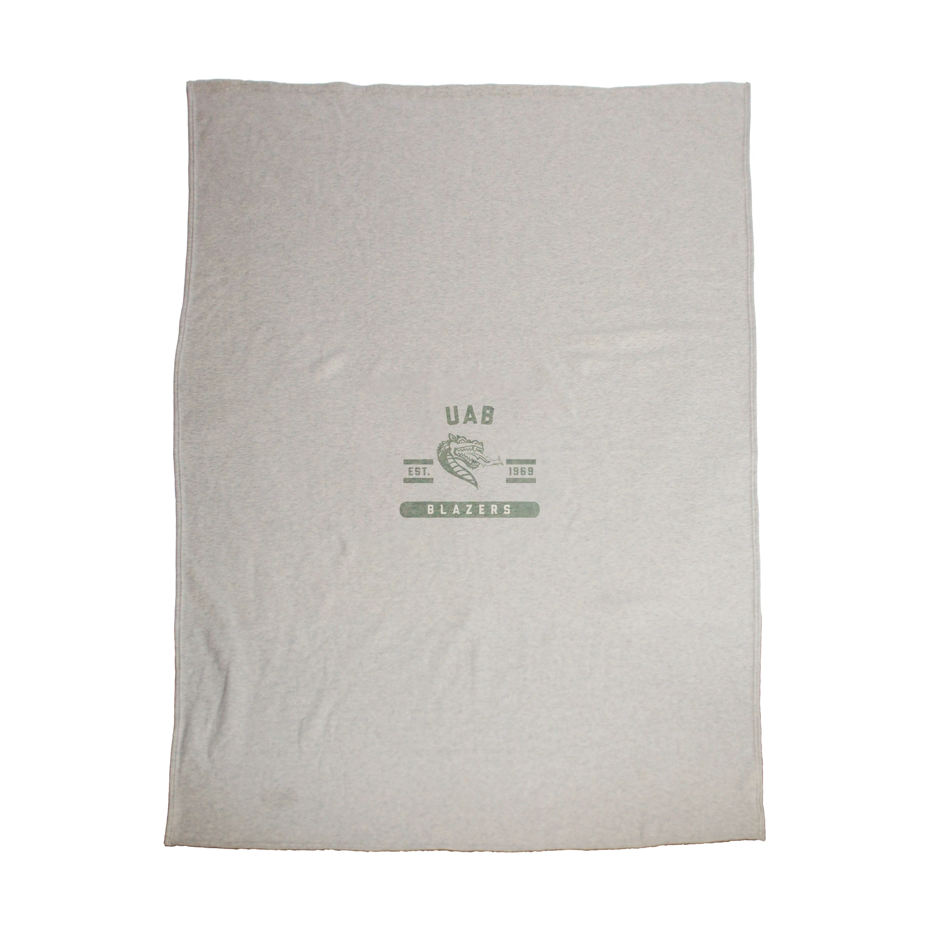UAB Sublimated Sweatshirt Blanket