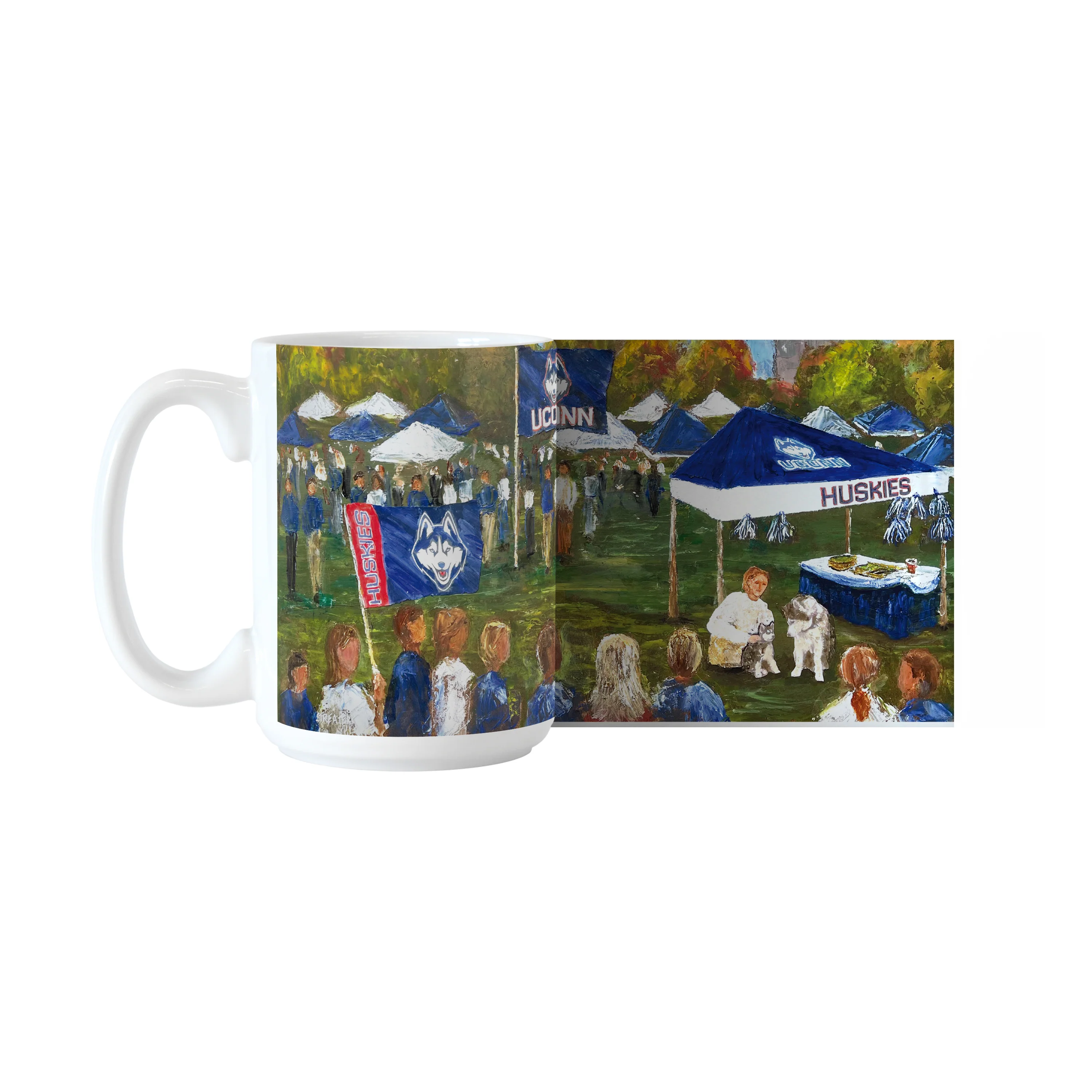 UConn 15oz Collector Sublimated Mug - Image 2
