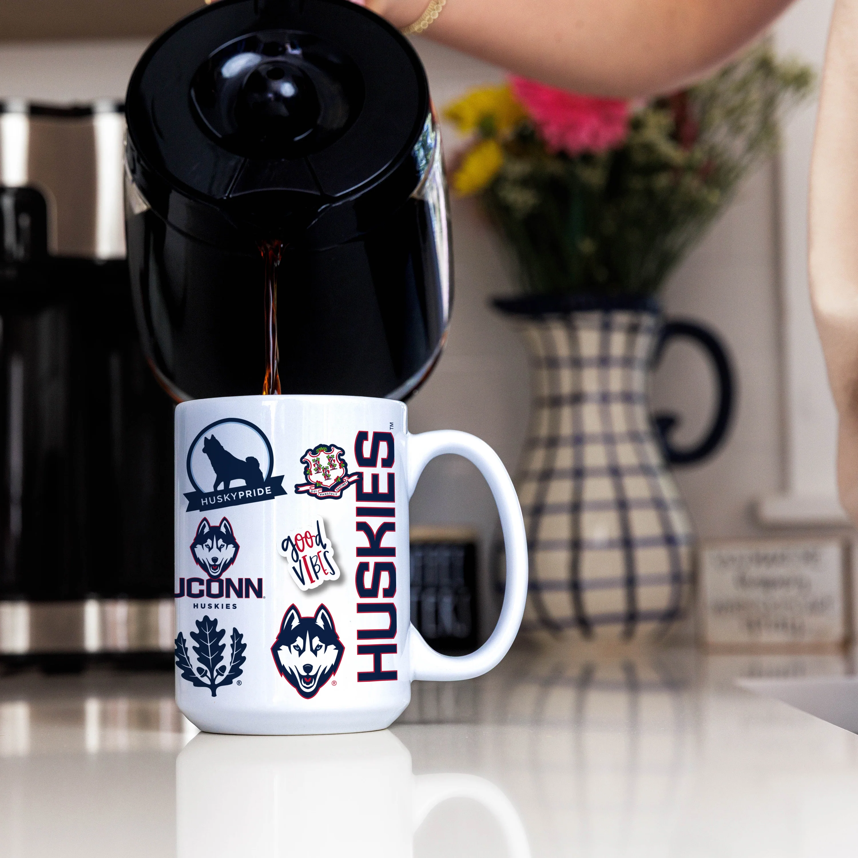 UConn 15oz Native Sublimated Mug - Image 2