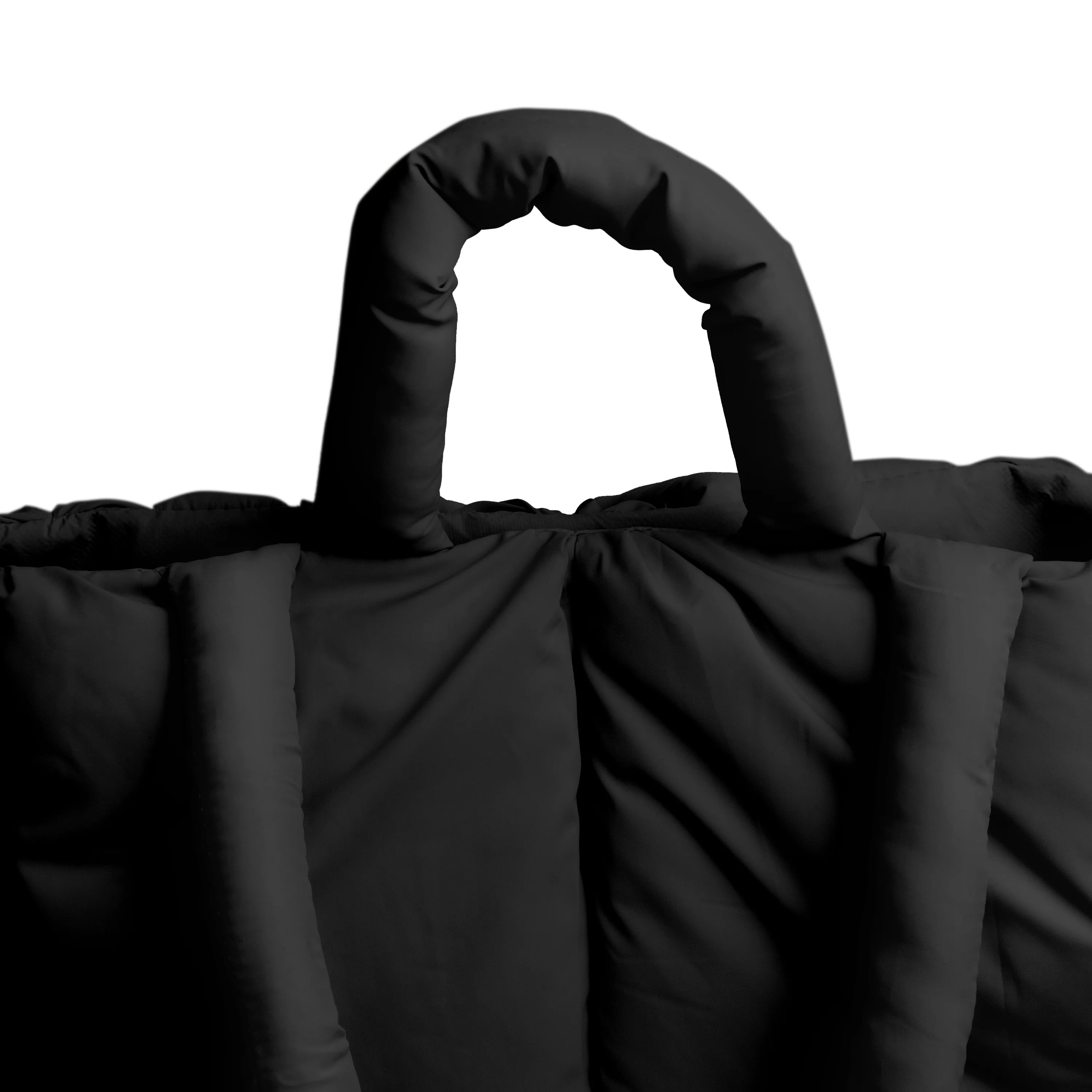UConn Black Puff Tote - Image 5