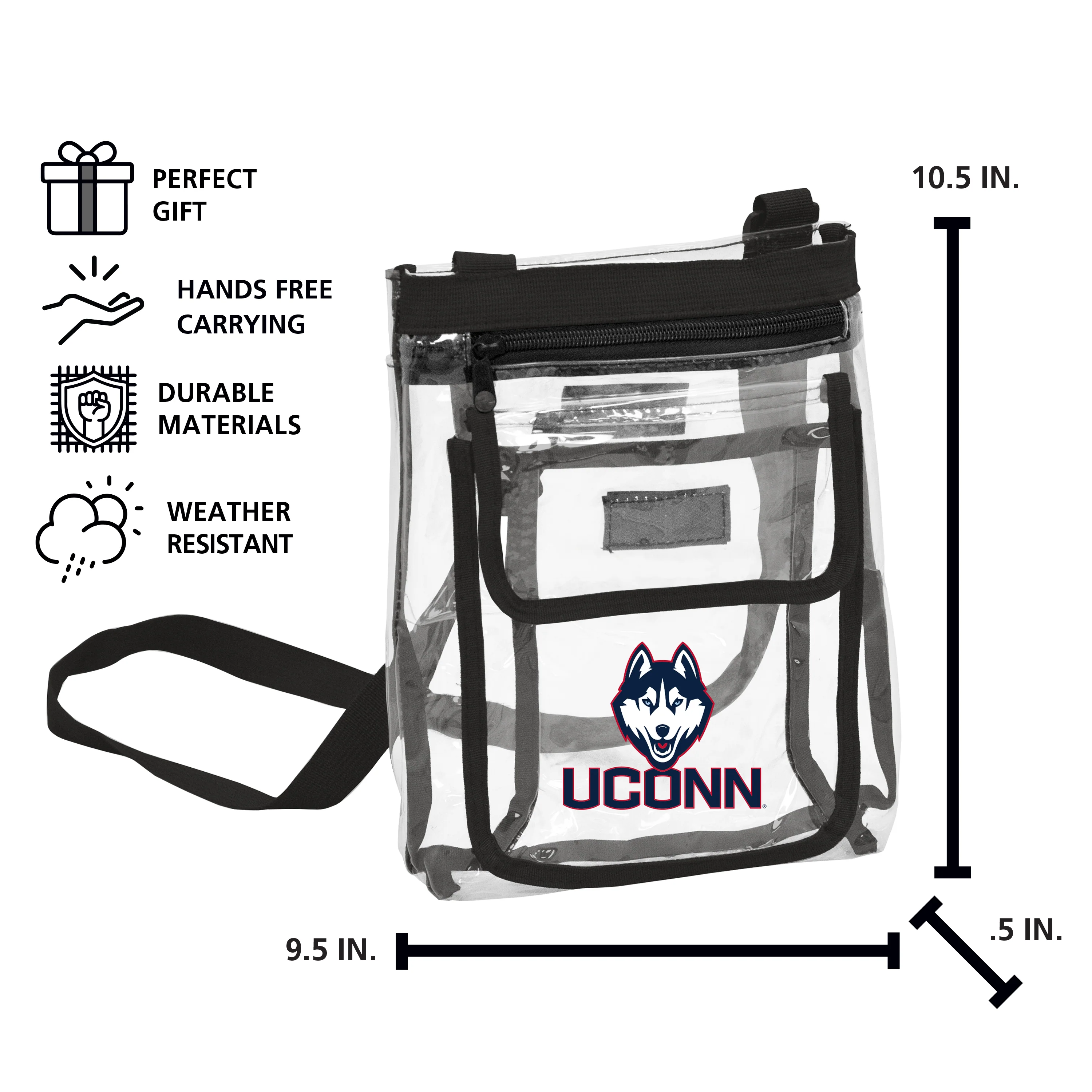 UConn Clear Crossbody - Image 3