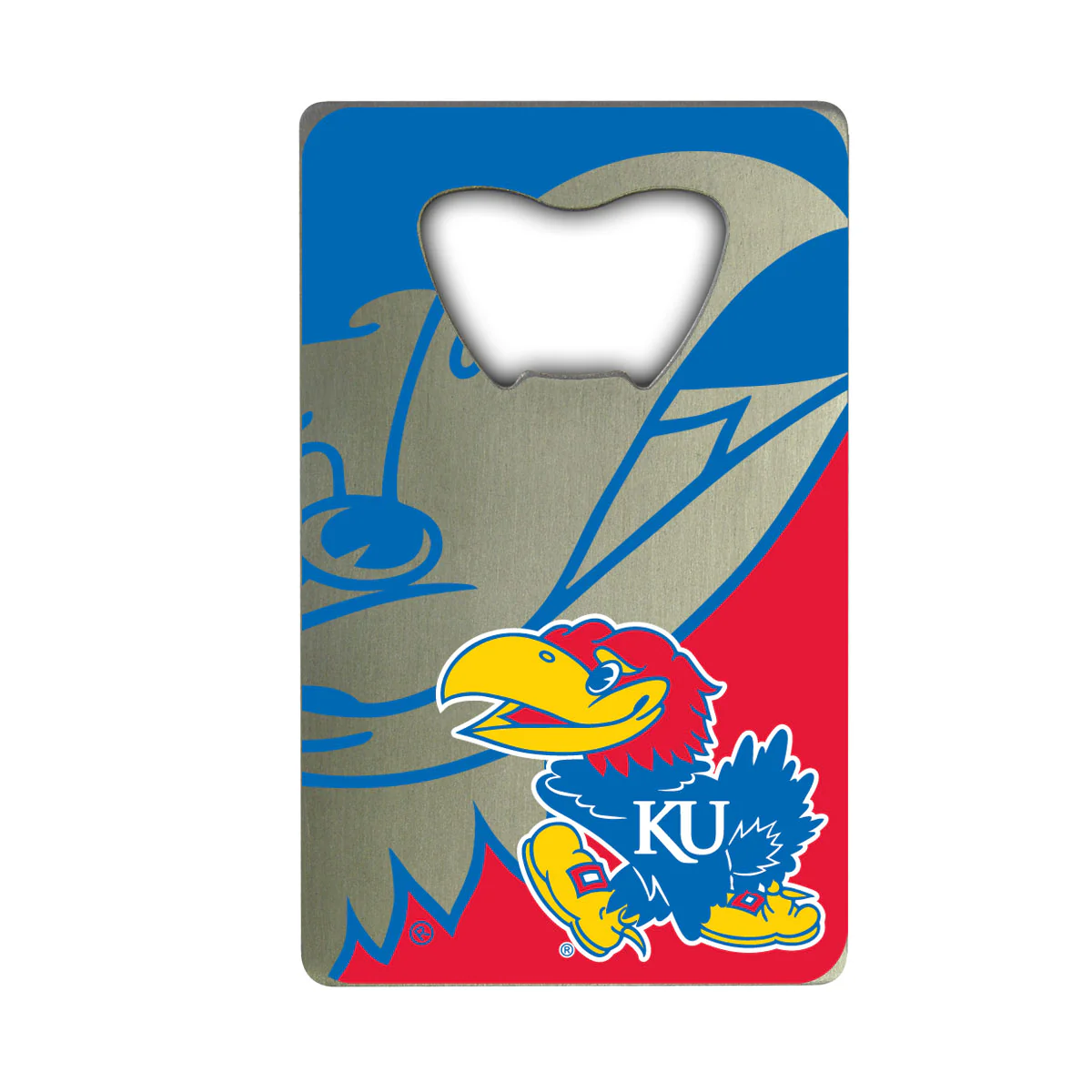 University of Kansas Credit Card Bottle Opener