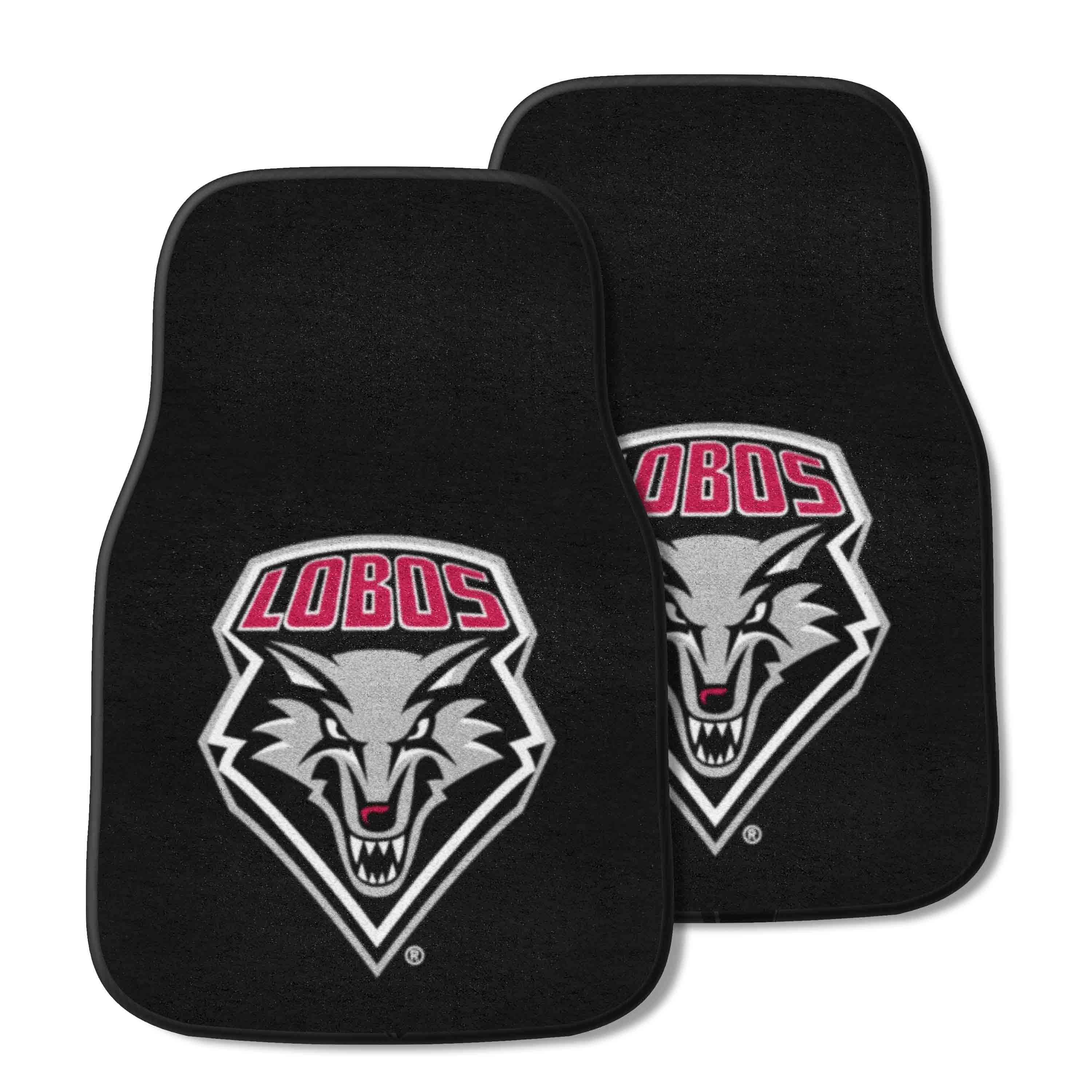 University of New Mexico 2-pc Carpet Car Mat Set