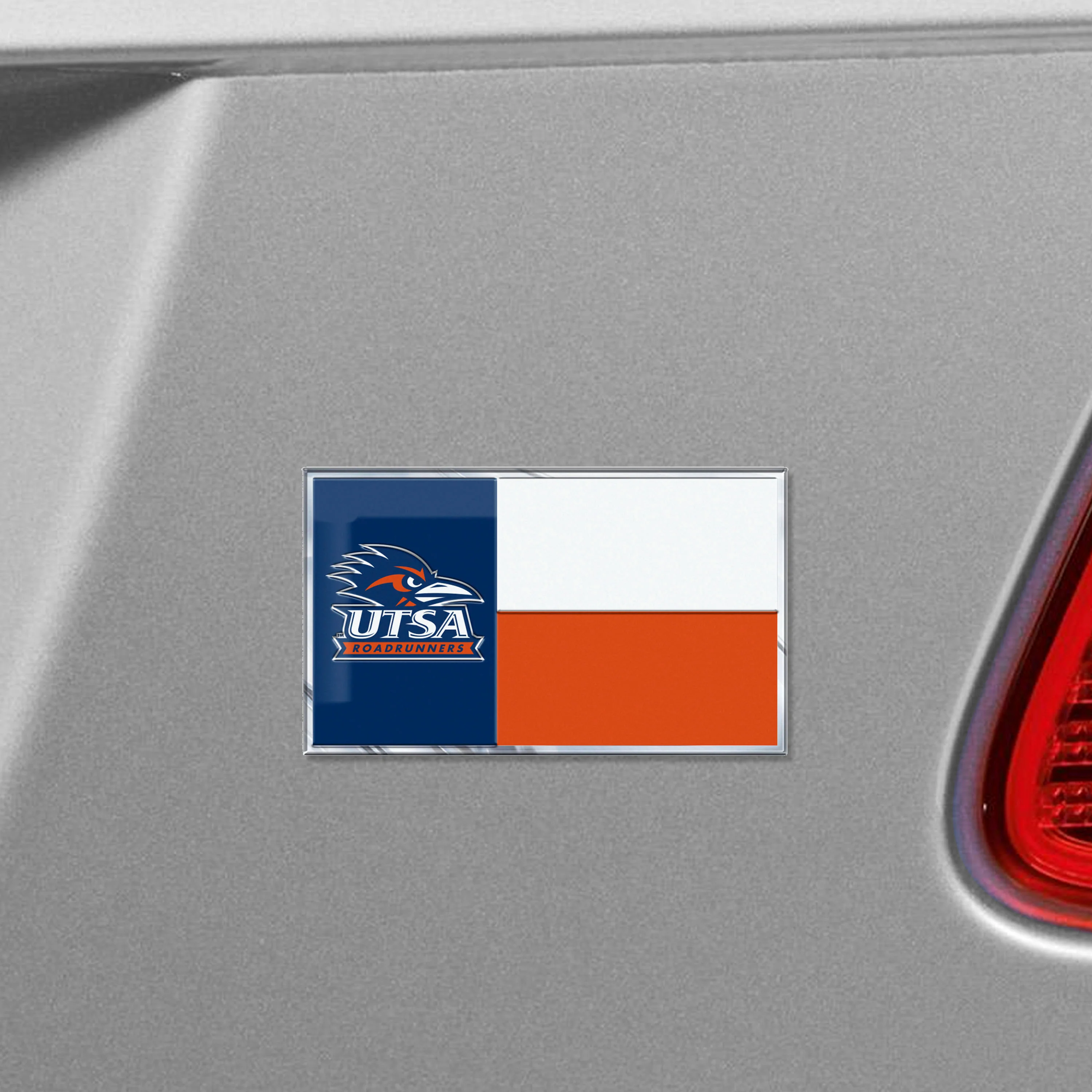 University of Texas at San Ant Embossed State Flag Emblem - Image 2