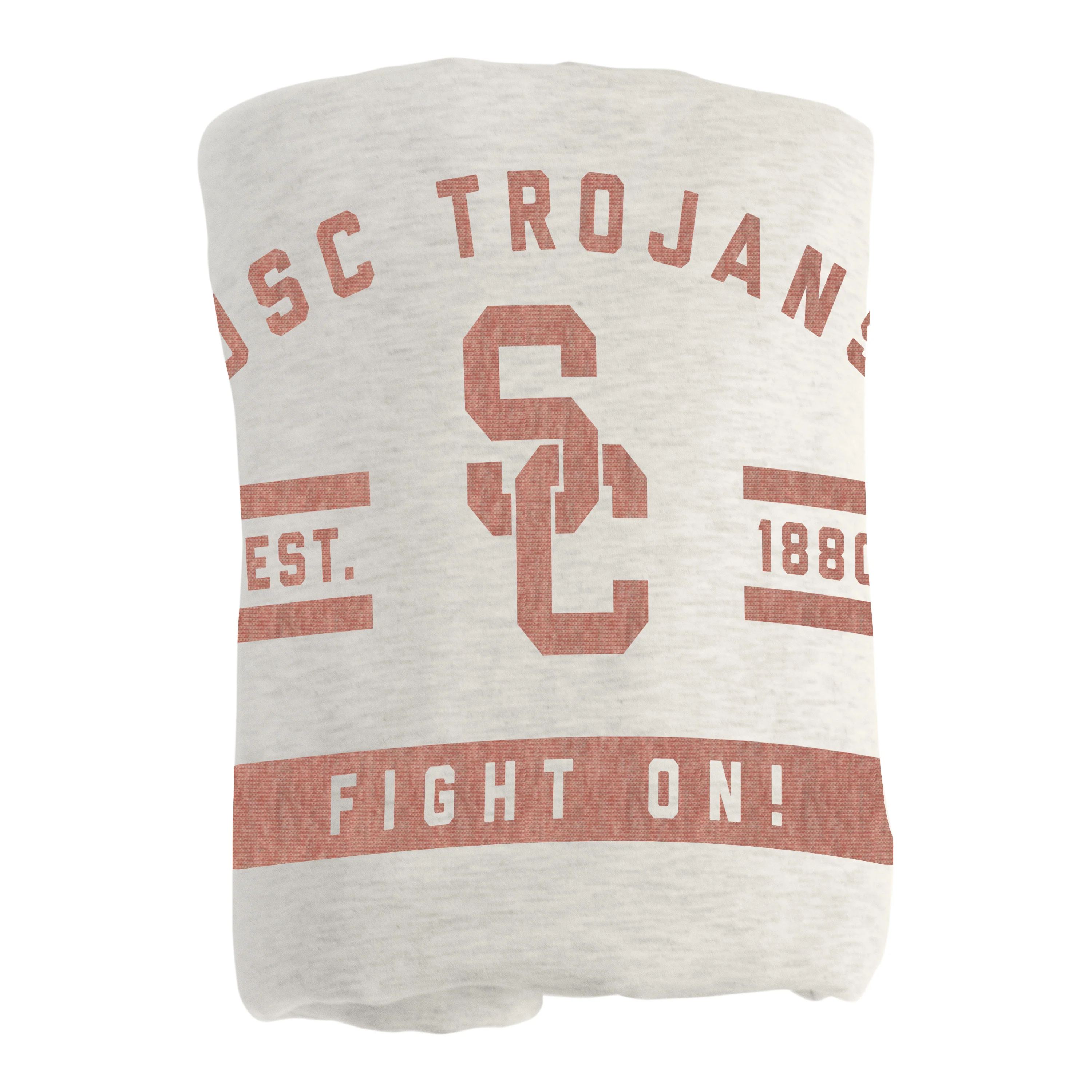 USC Sublimated Sweatshirt Blanket - Image 3