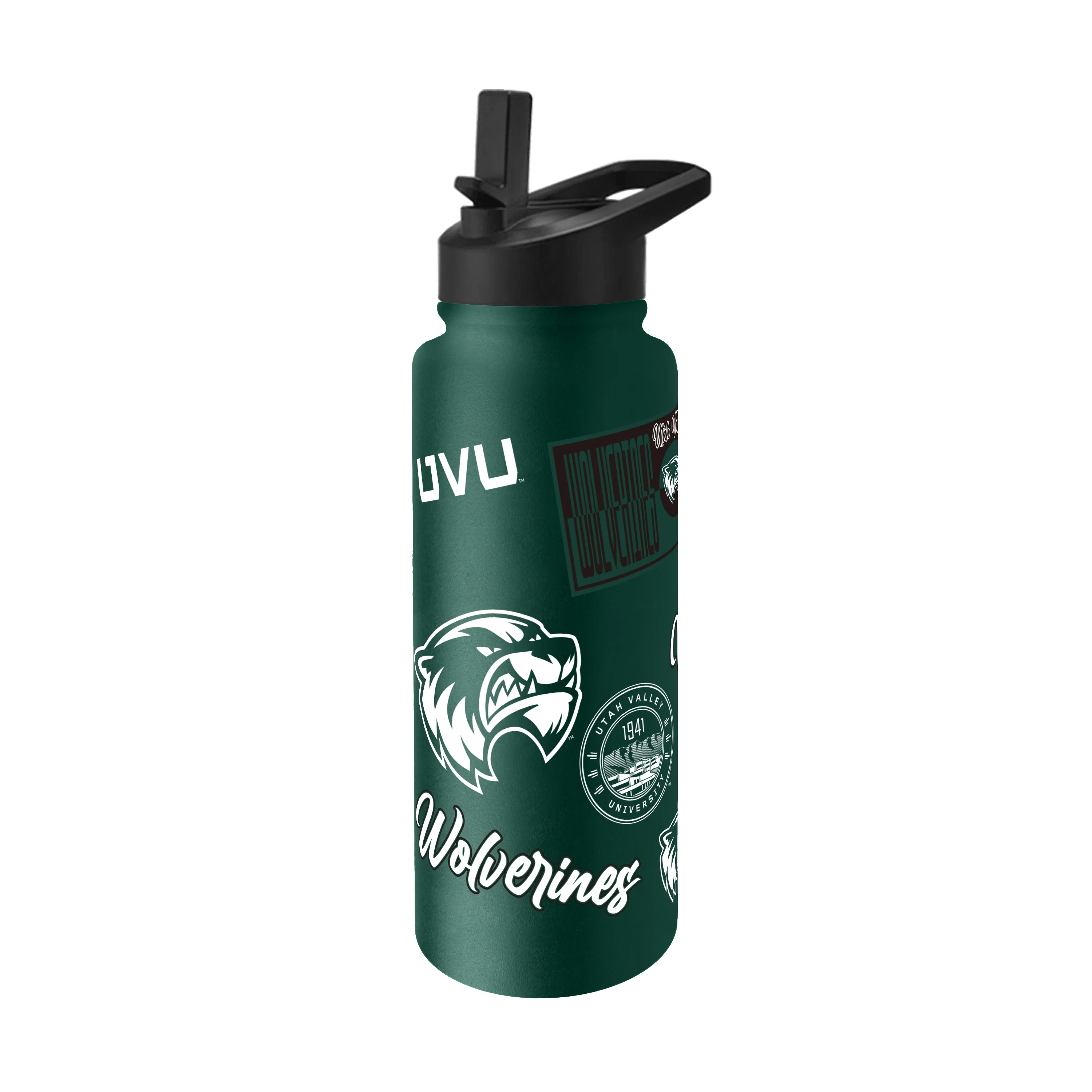 Utah Valley State University 34oz Dreamweave Quencher Bottle - Image 2