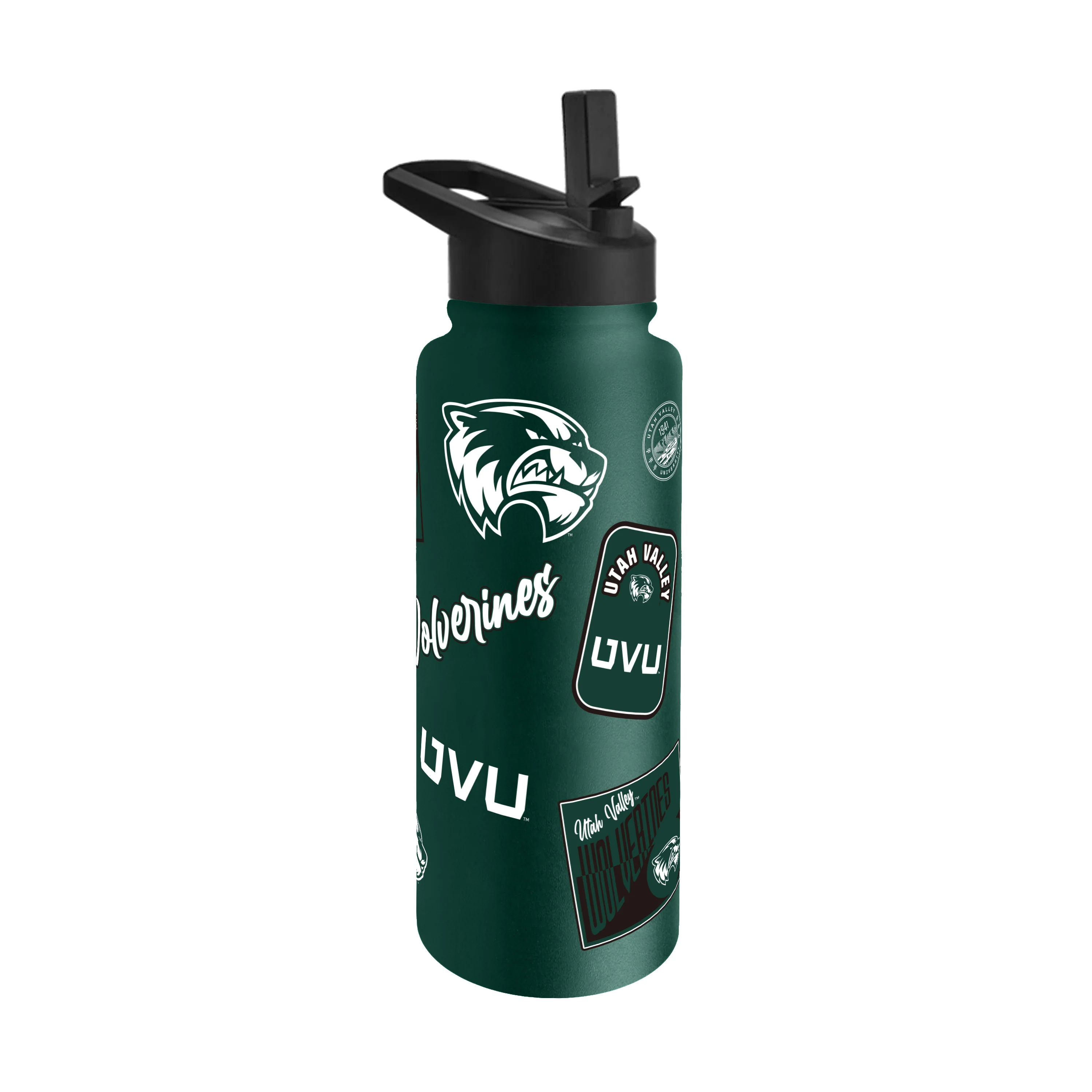 Utah Valley State University 34oz Dreamweave Quencher Bottle - Image 3