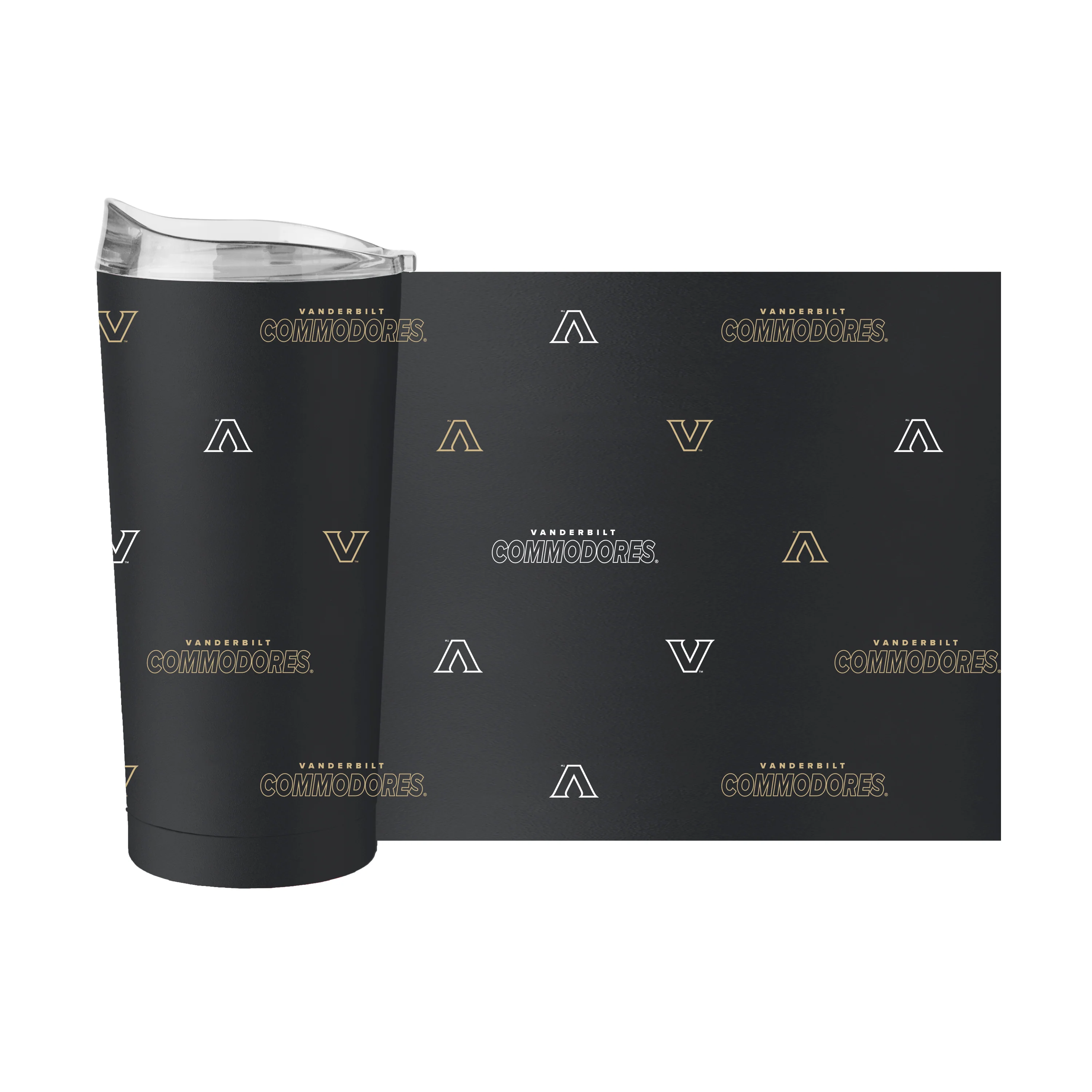 Vanderbilt 20oz Step And Repeat Powder Coat Tumbler - Image 3