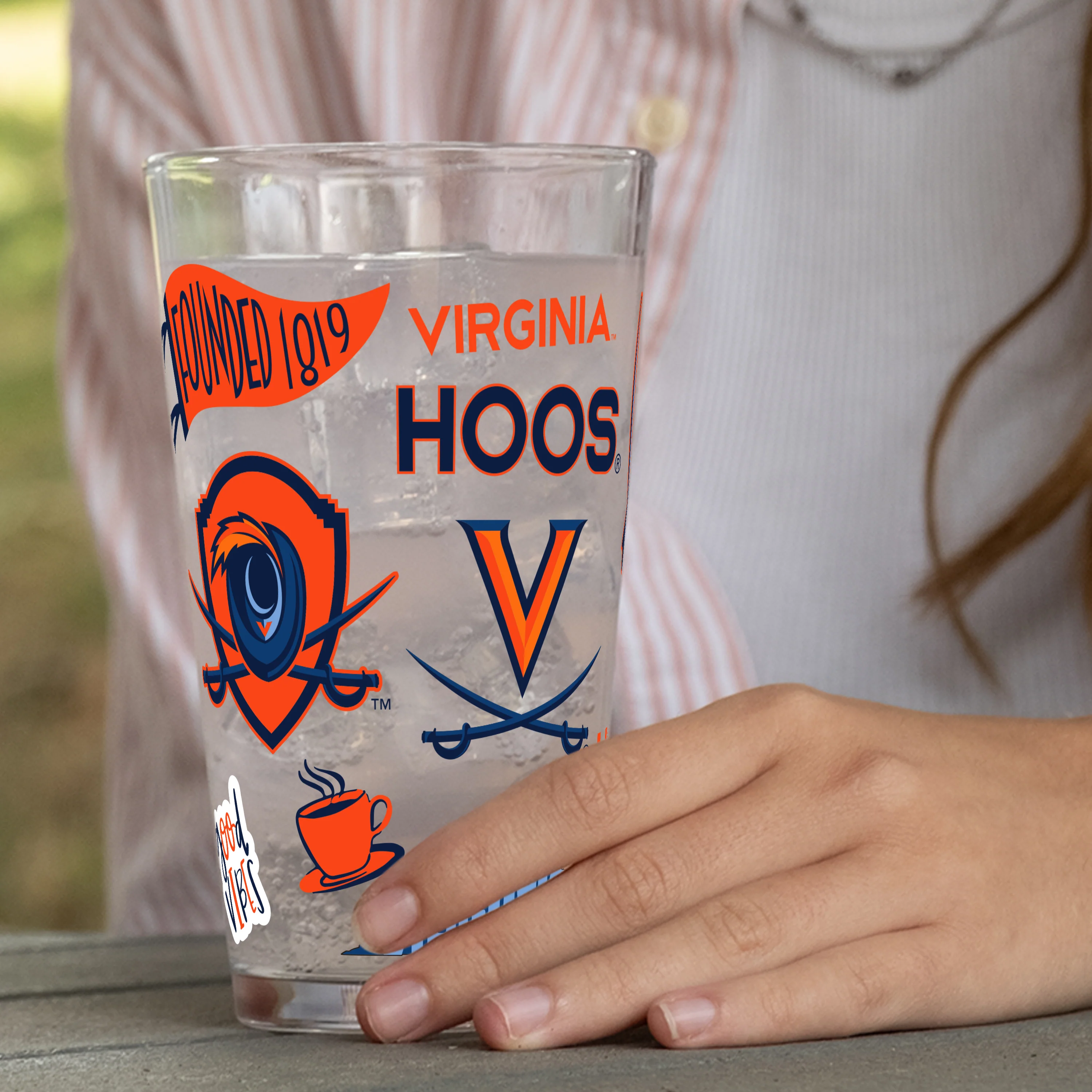 Virginia 16oz Native Pint Glass - Image 6