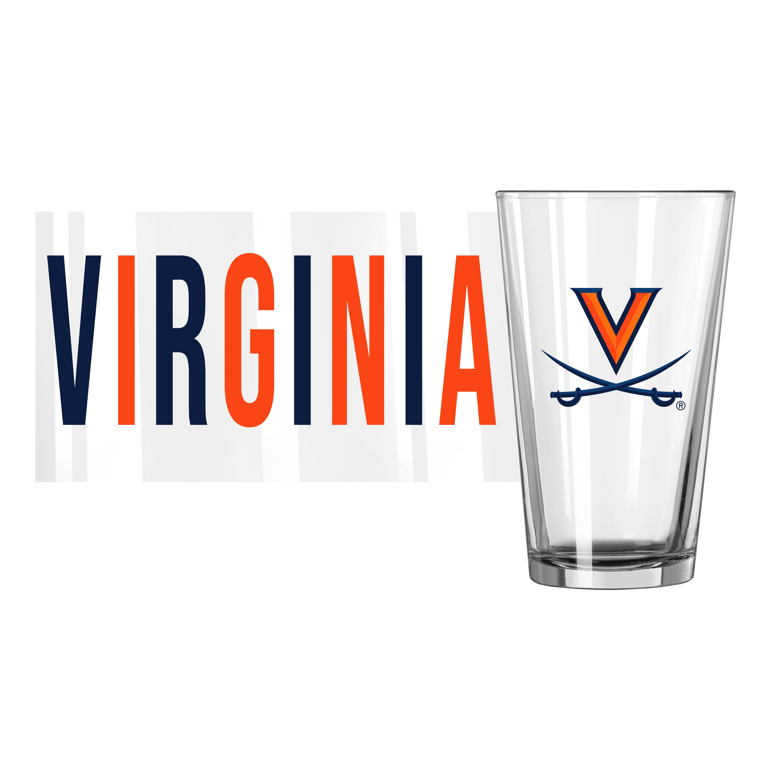 Virginia 16oz Overtime Pint Glass - Image 2