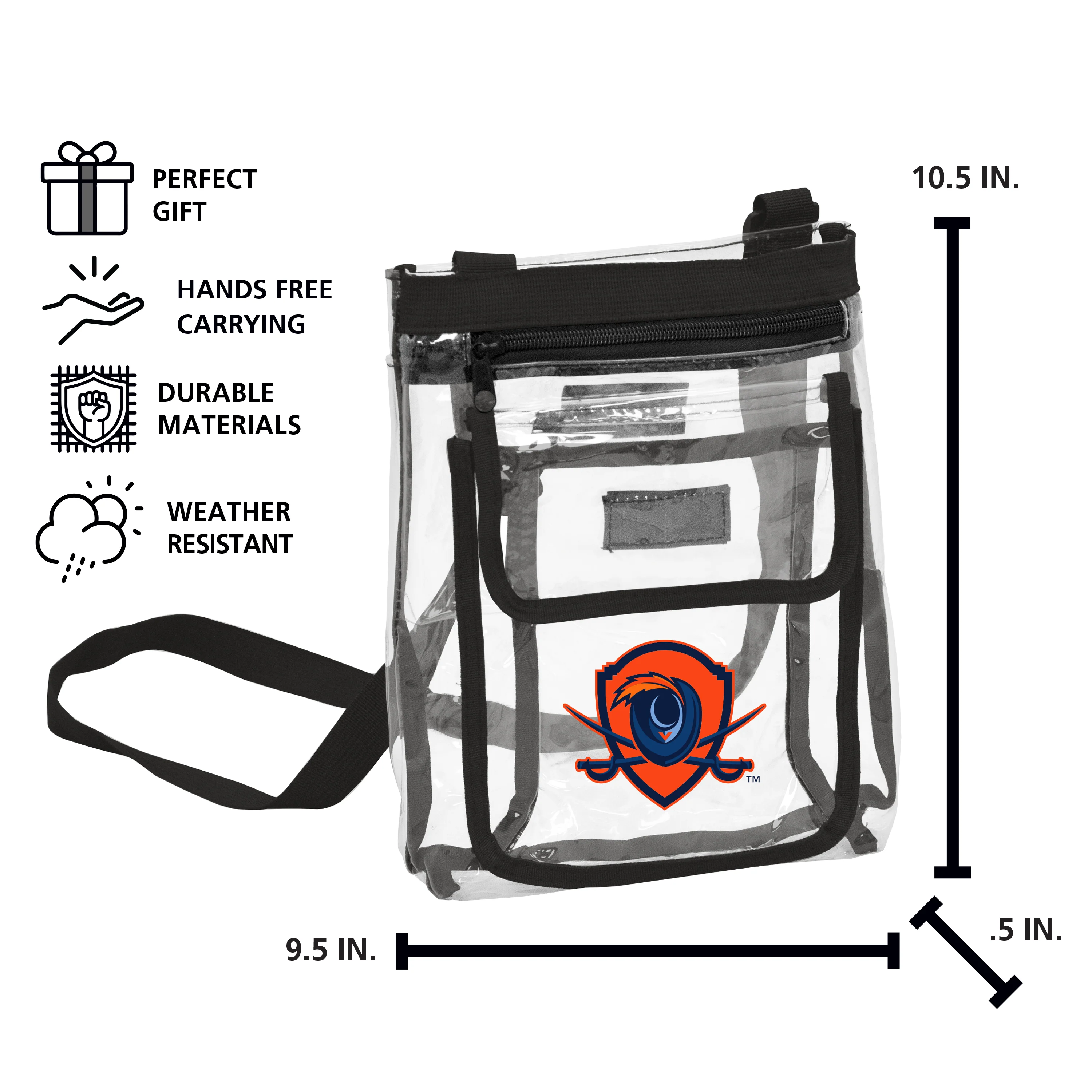 Virginia Clear Gameday Crossbody - Image 3