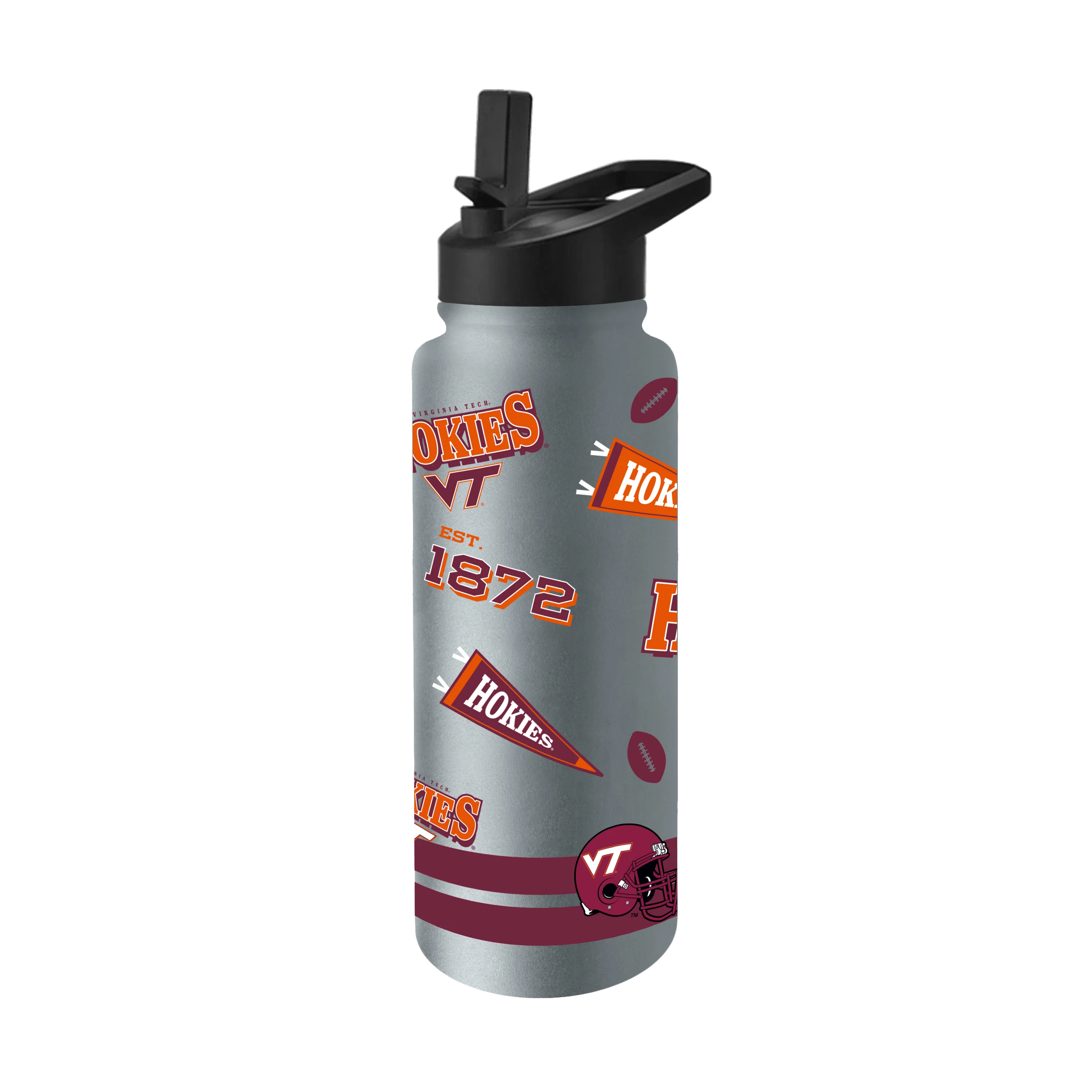 Virginia Tech 34oz Native Quencher Bottle