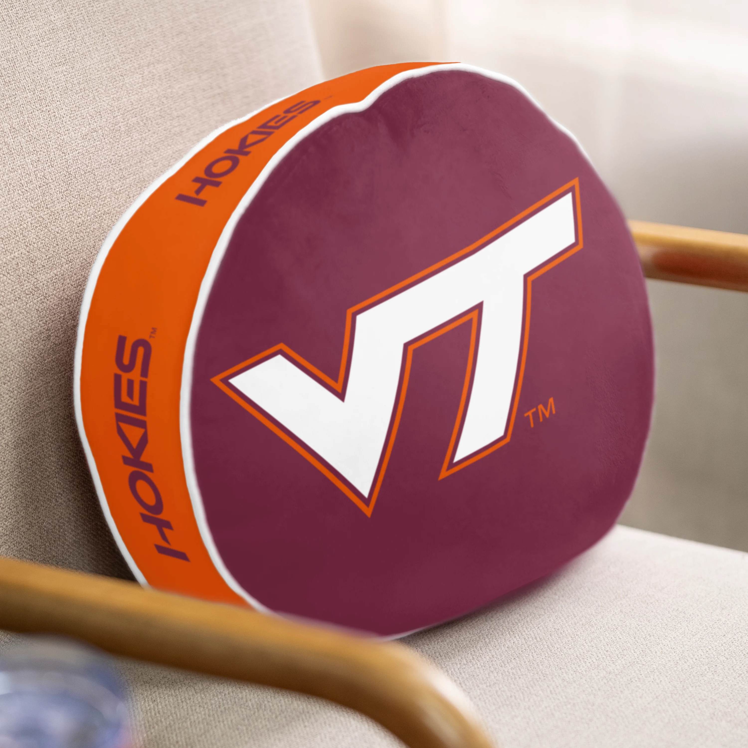 Virginia Tech Puff Pillow - Image 2