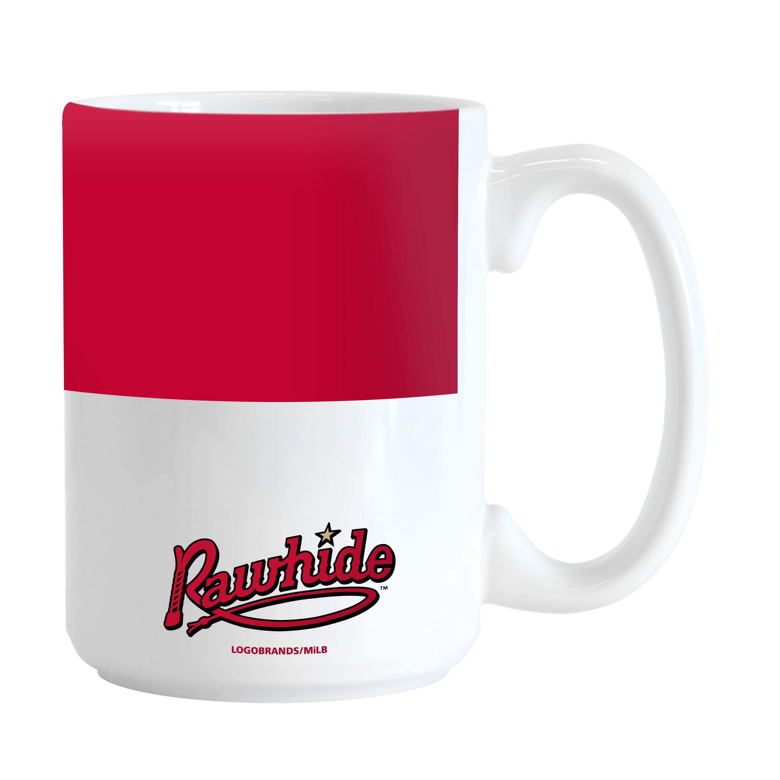 Visalia Rawhide 15oz Colorblock Sublimated Mug - Image 2