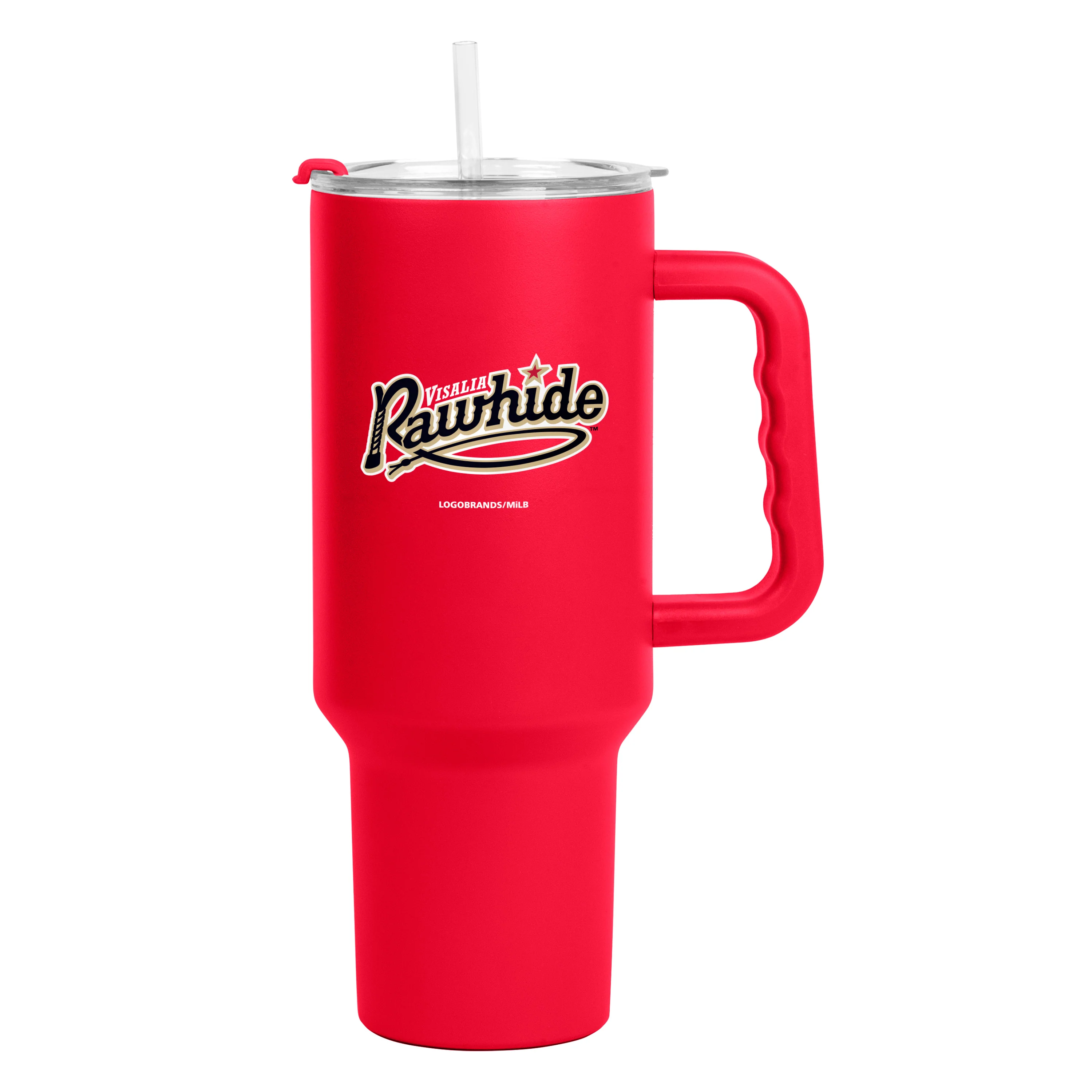Visalia Rawhide 40oz Flipside Powder Coat Tumbler - Image 2
