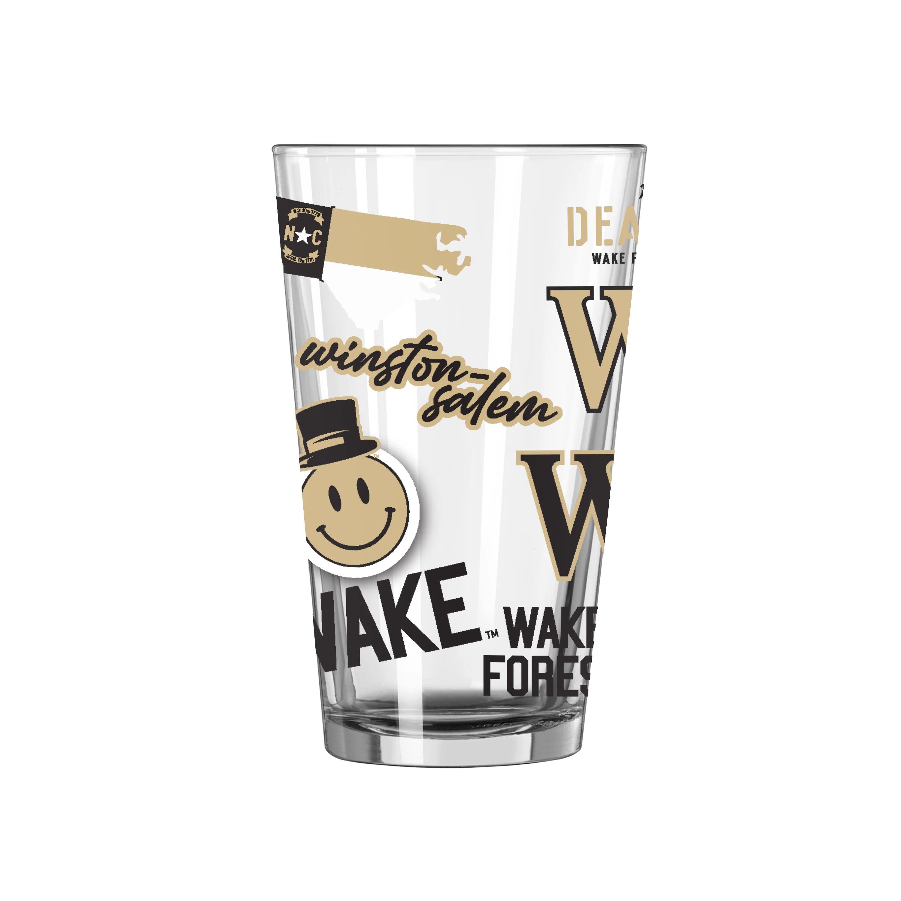 Wake Forest 16oz Native Pint Glass - Image 2