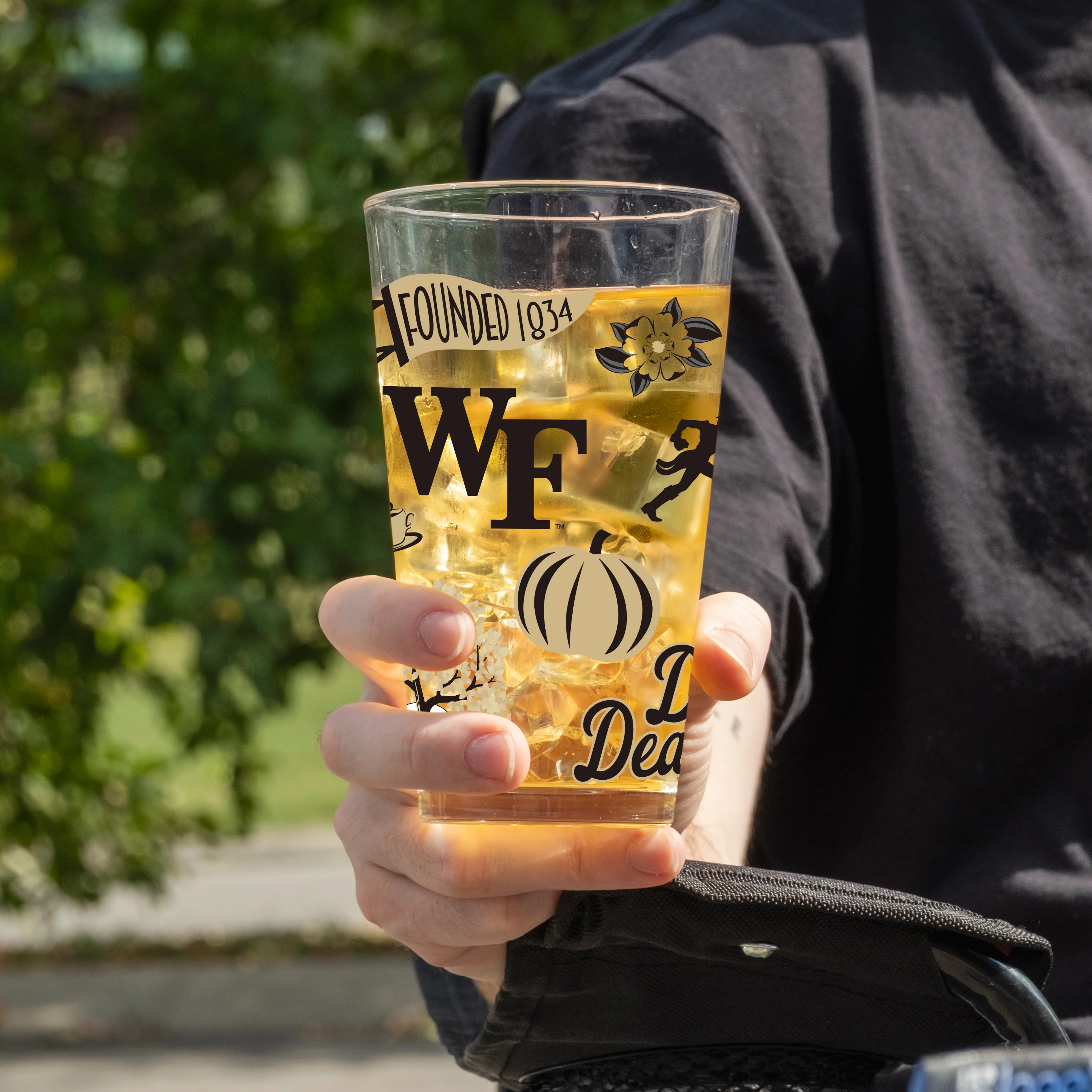 Wake Forest 16oz Native Pint Glass - Image 5
