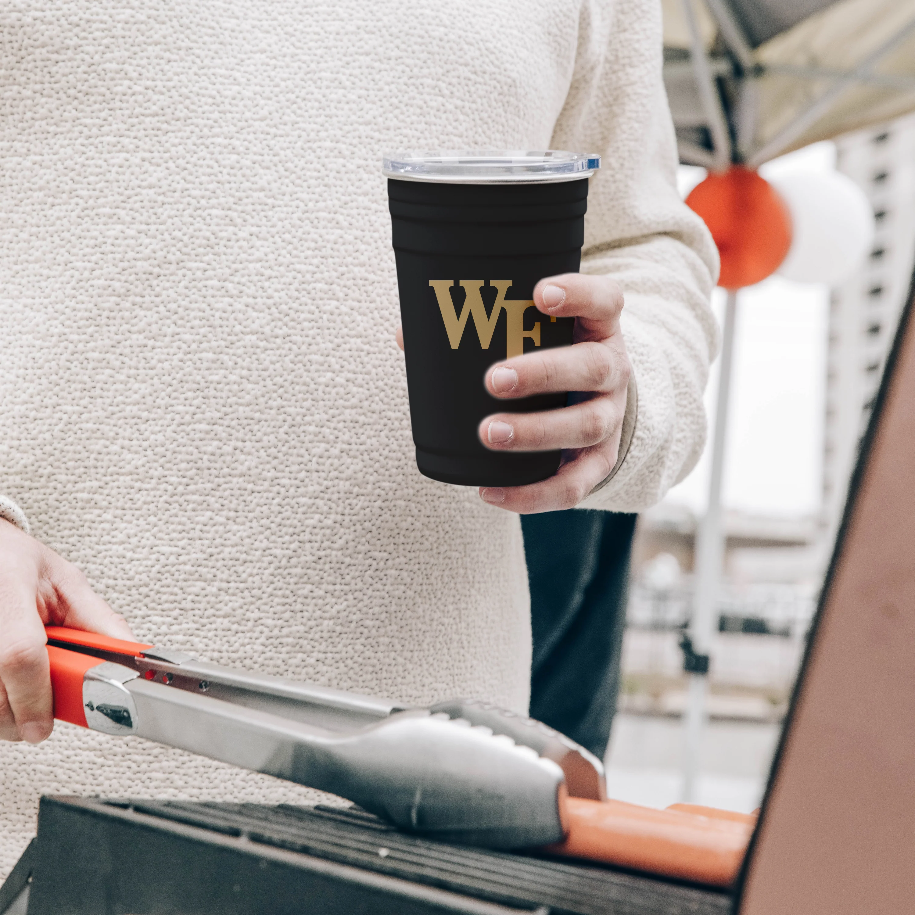 Wake Forest 22oz Flipside Stainless Cup - Image 2
