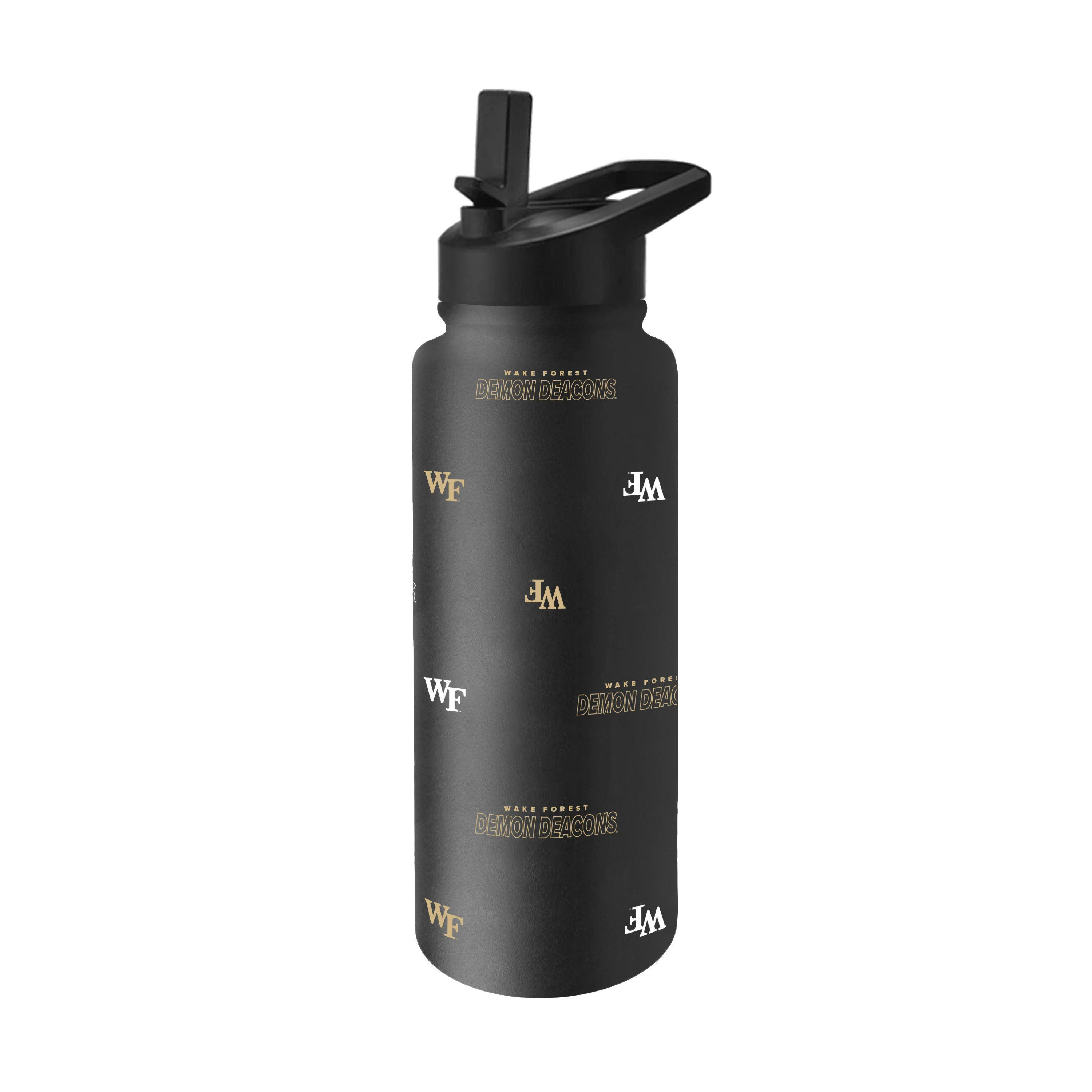Wake Forest 34oz Step And Repeat Quencher Bottle