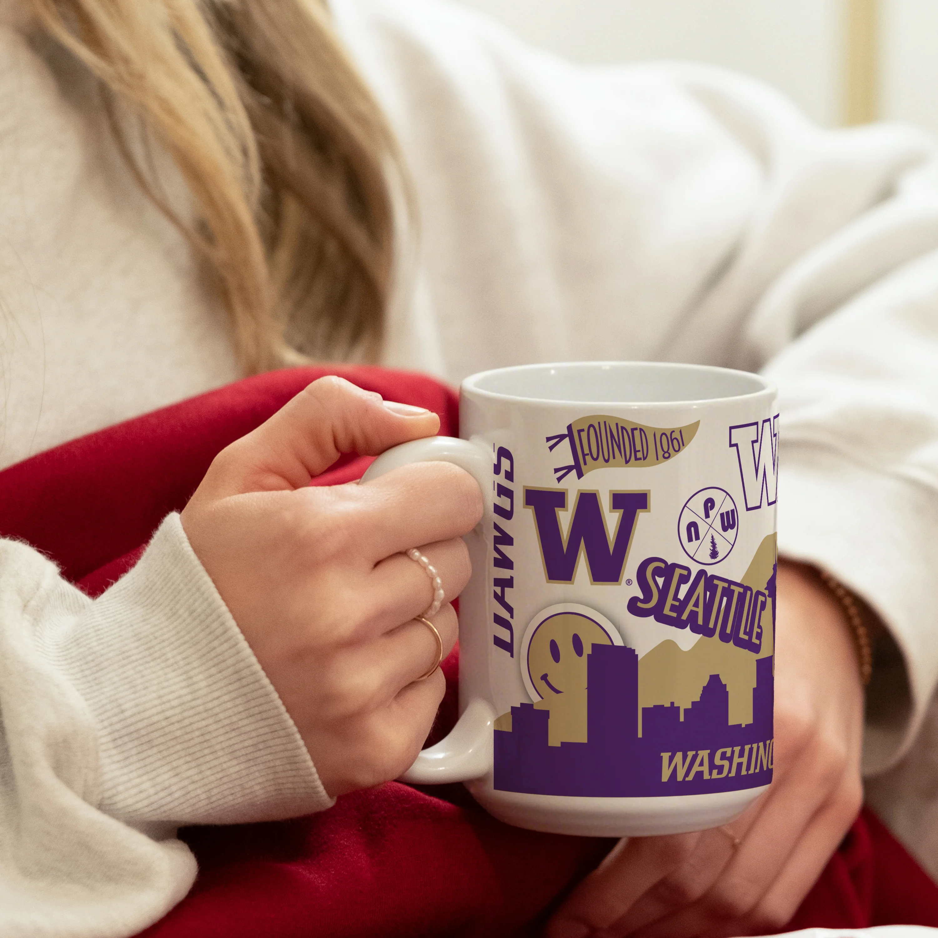 Washington 15oz Native Sublimated Mug - Image 6