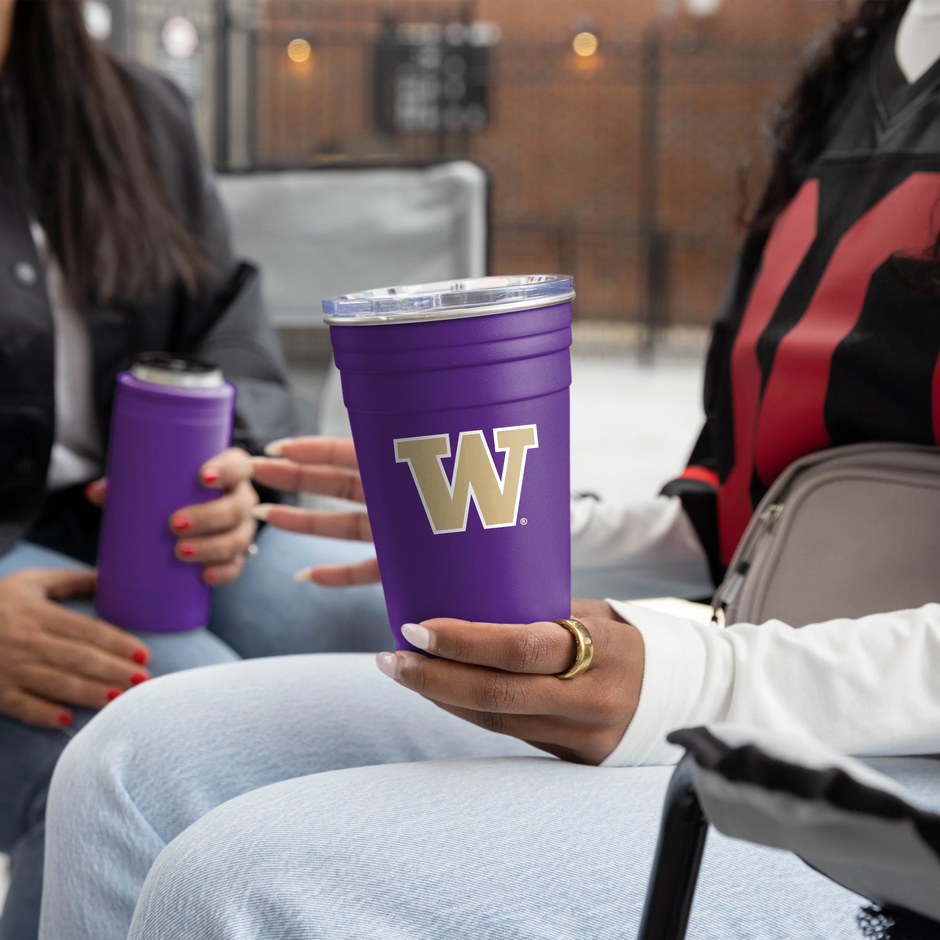 Washington 22oz Flipside Stainless Cup - Image 4