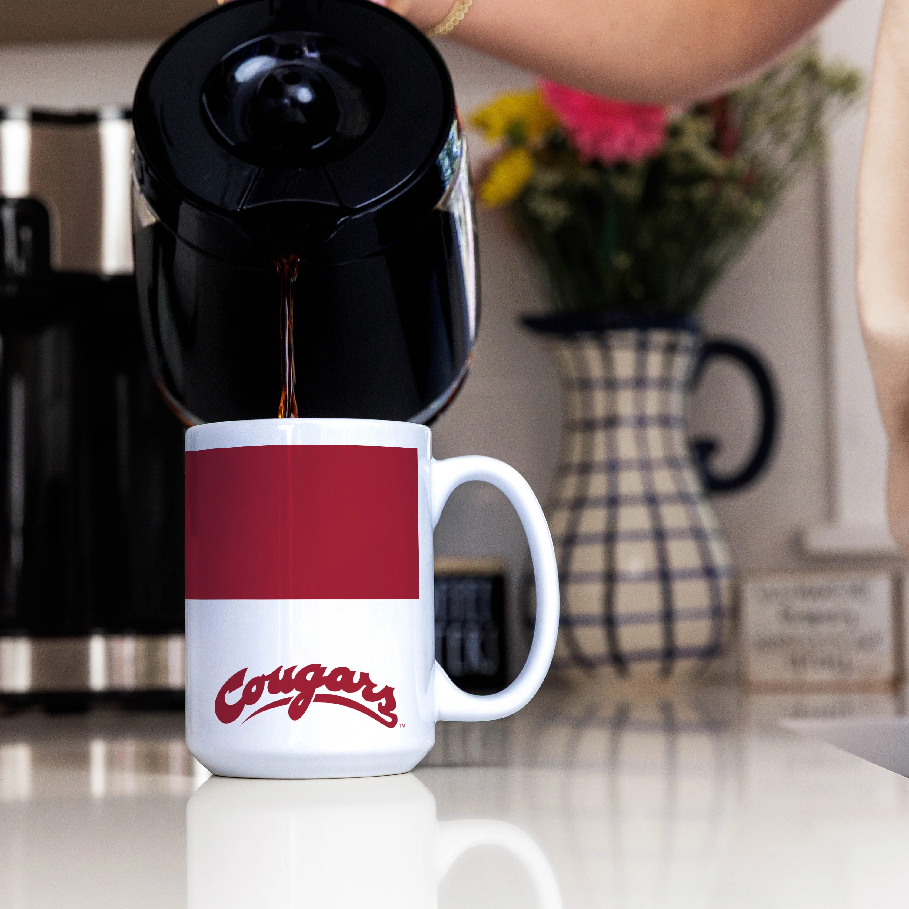 Washington State 15oz Colorblock Sublimated Mug - Image 2