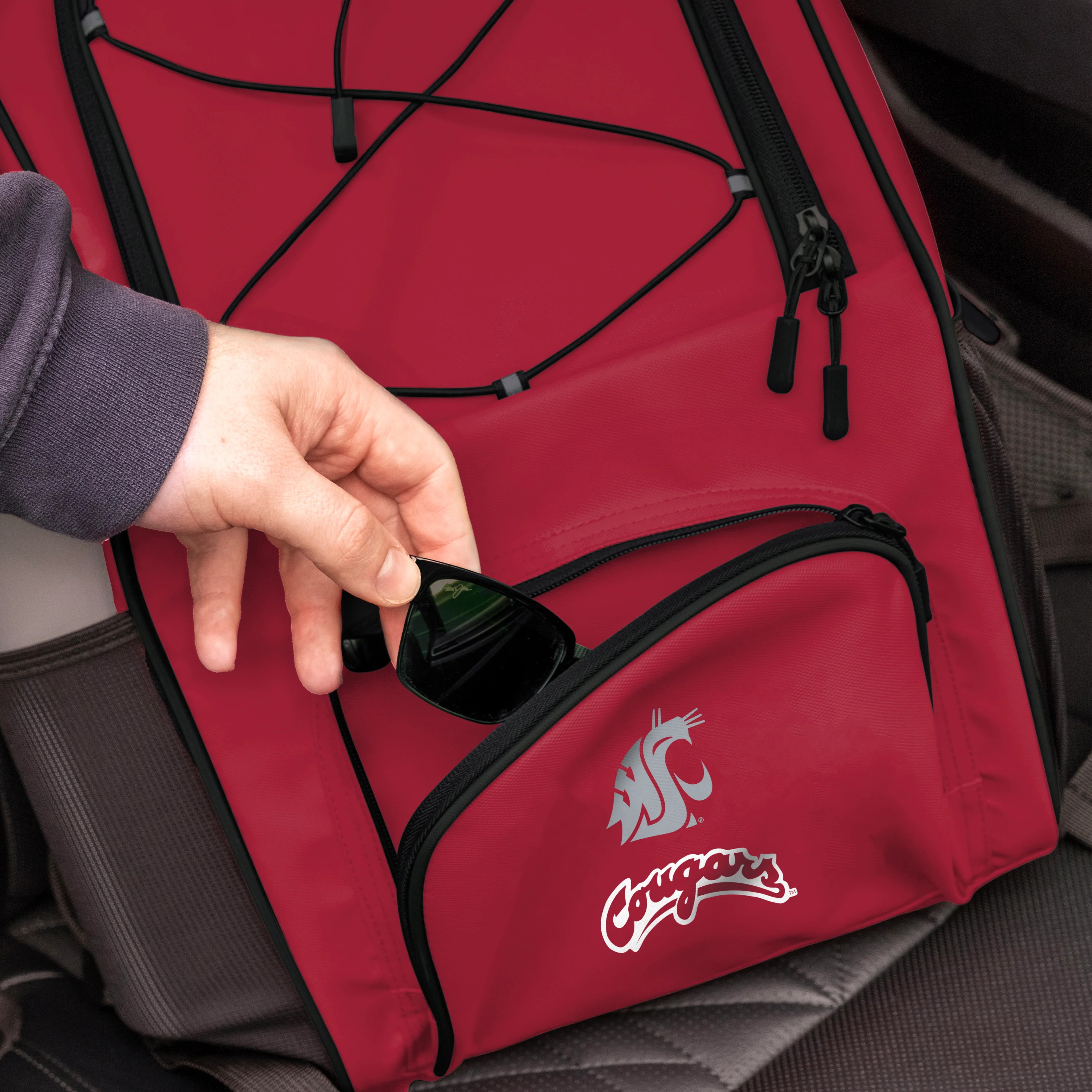Washington State 24 Can Flex Backpack Cooler - Image 3