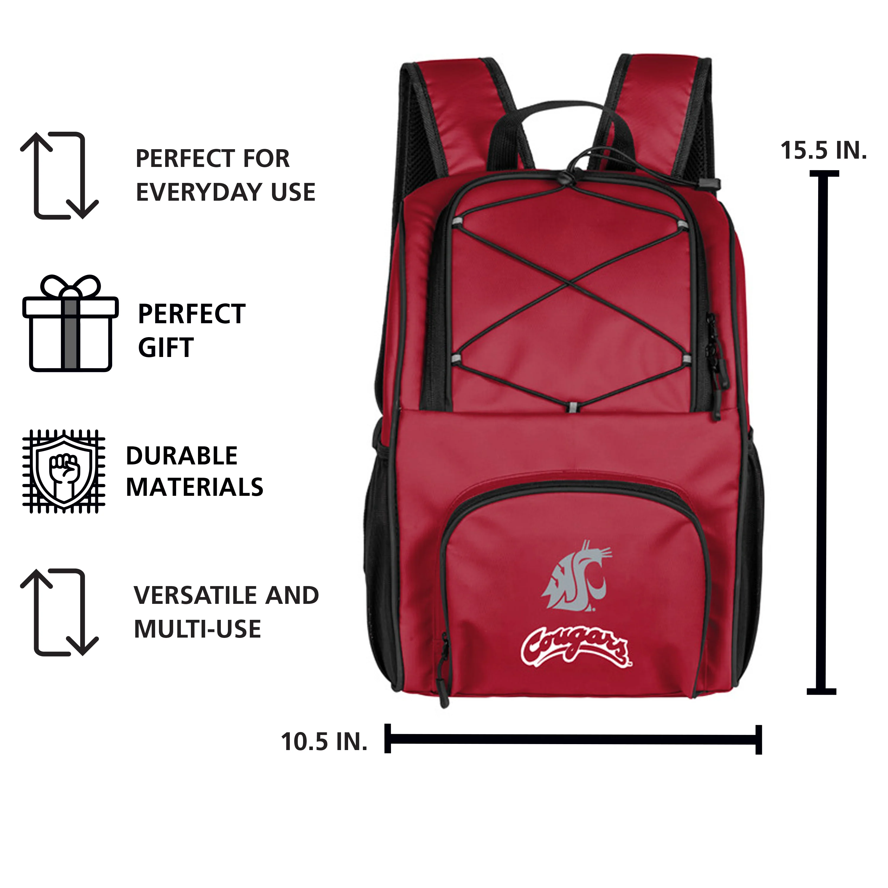 Washington State 24 Can Flex Backpack Cooler - Image 5