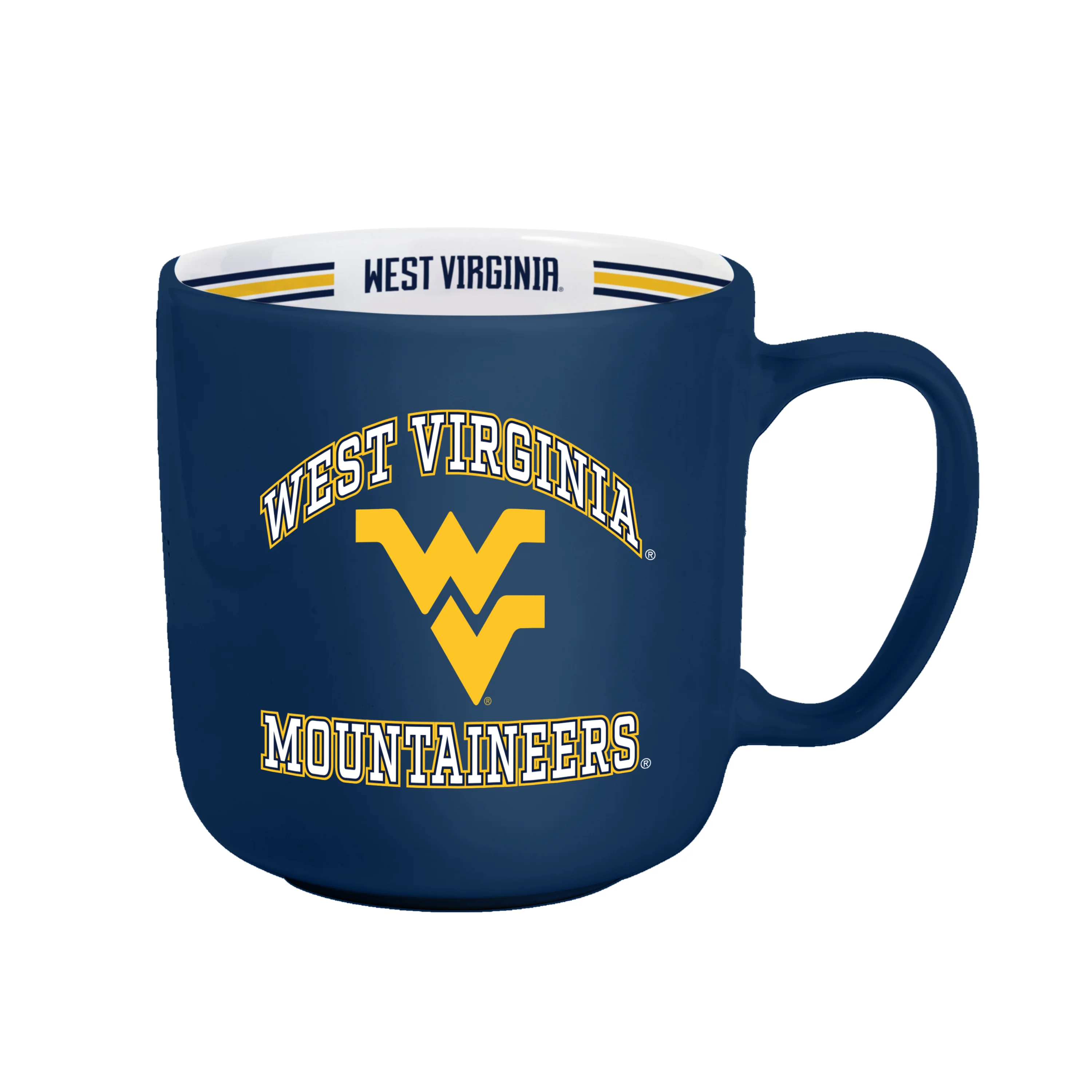 West Virginia 15oz Stripe Mug - Image 3