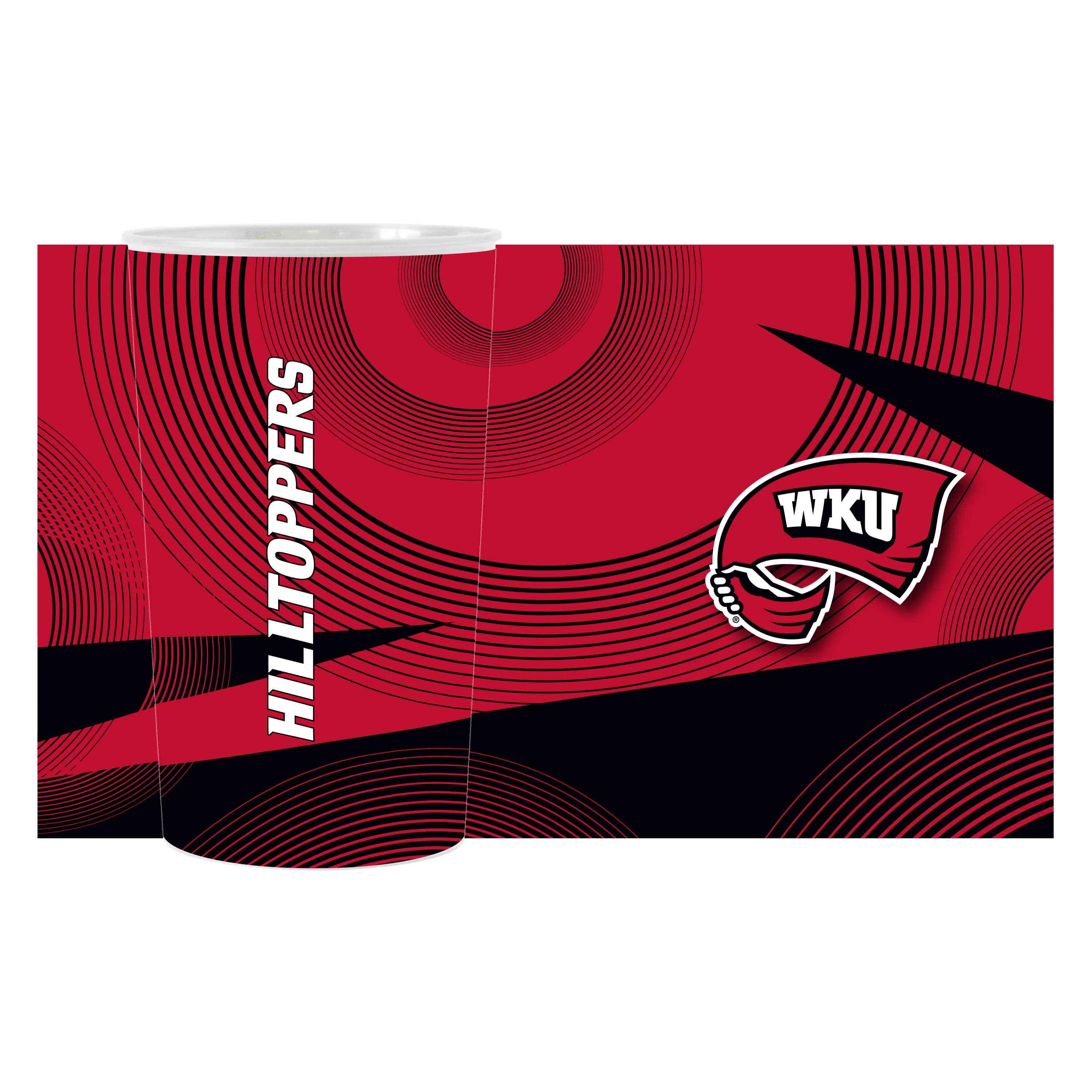Western Kentucky Geometric Hardwall Cup 4 Pack - Image 2