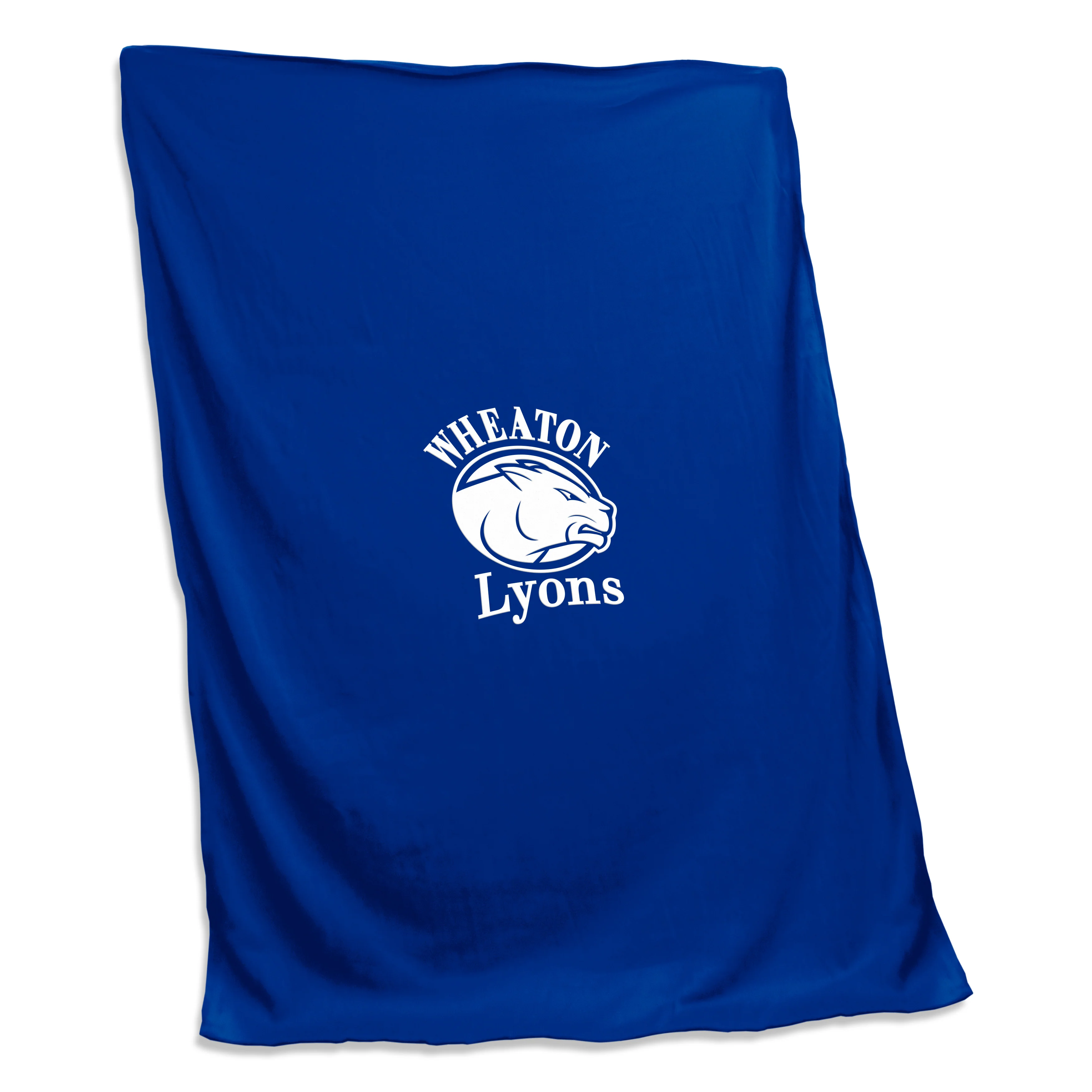 Wheaton College (MA) Screened Sweatshirt Blanket