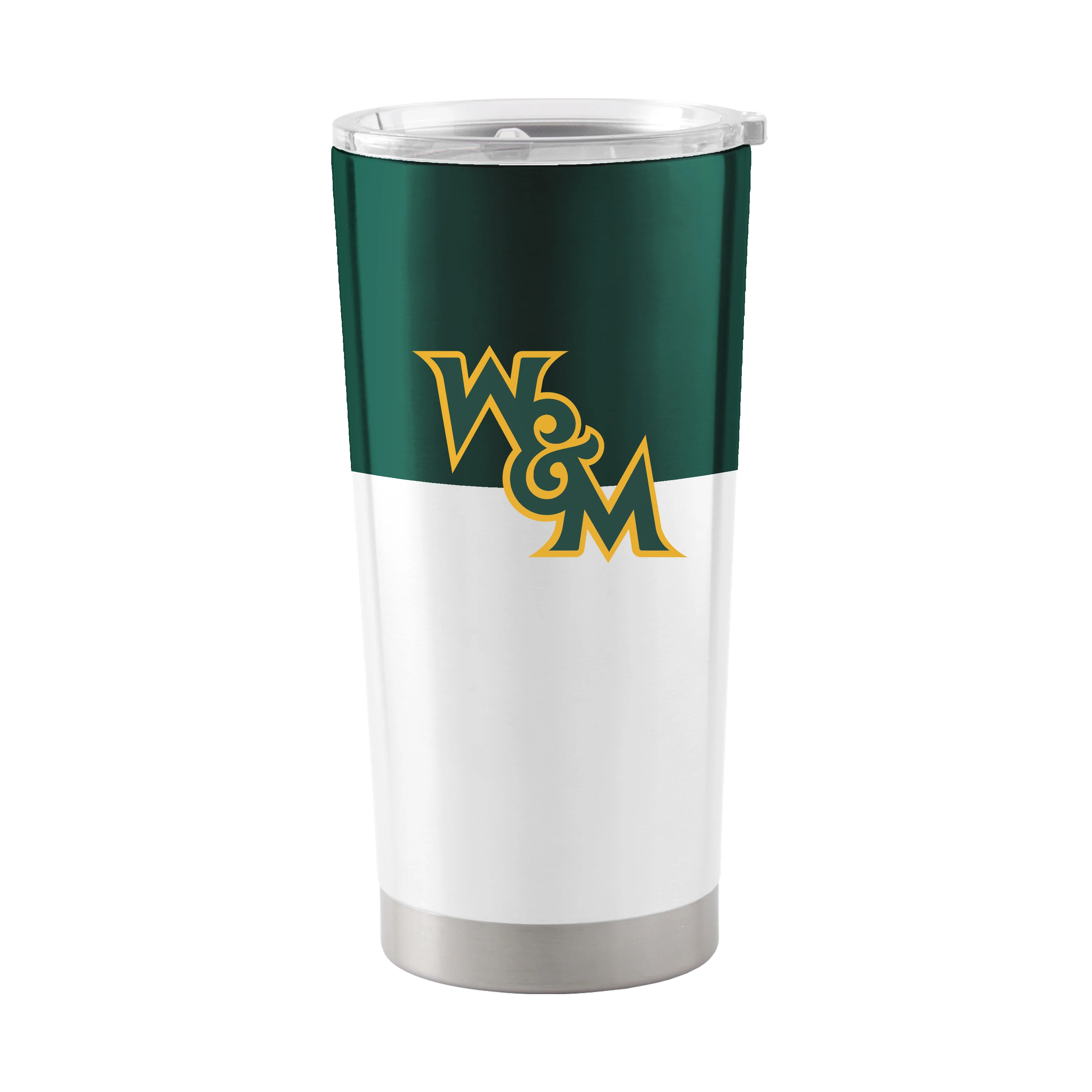 Willam and Mary 20oz Colorblock Stainless Steel Tumbler