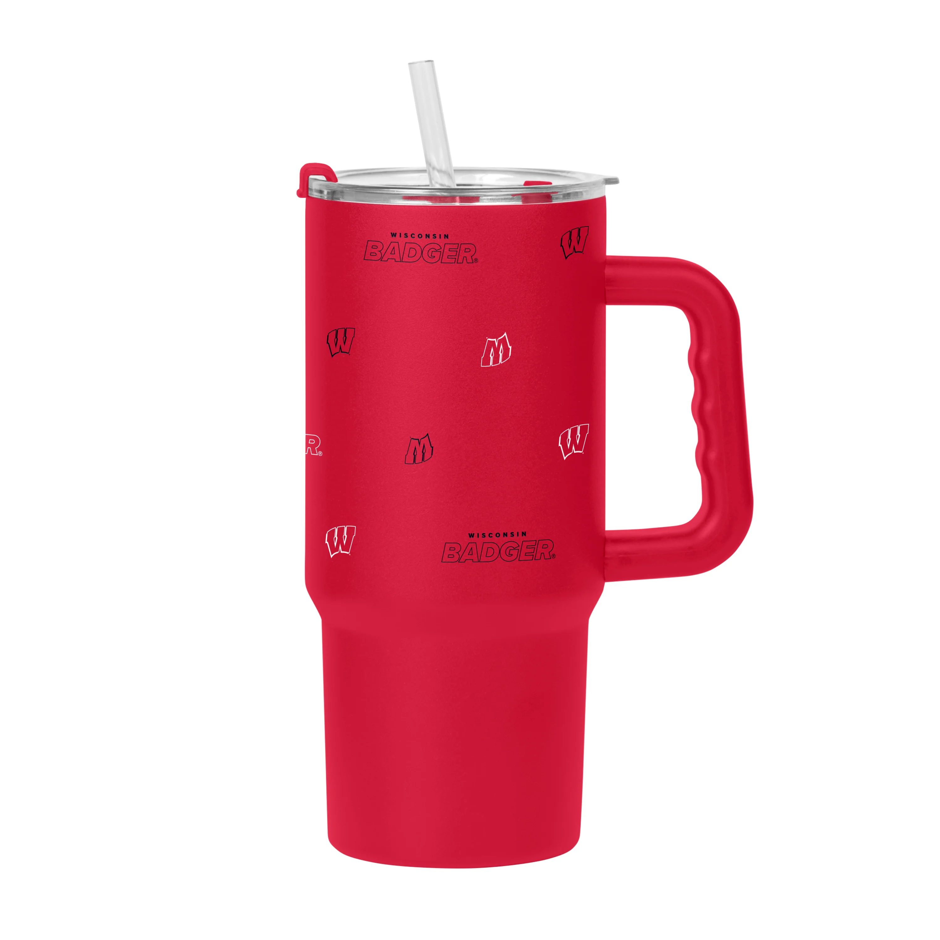 Wisconsin 24oz Step And Repeat Tumbler w/Handle - Image 3