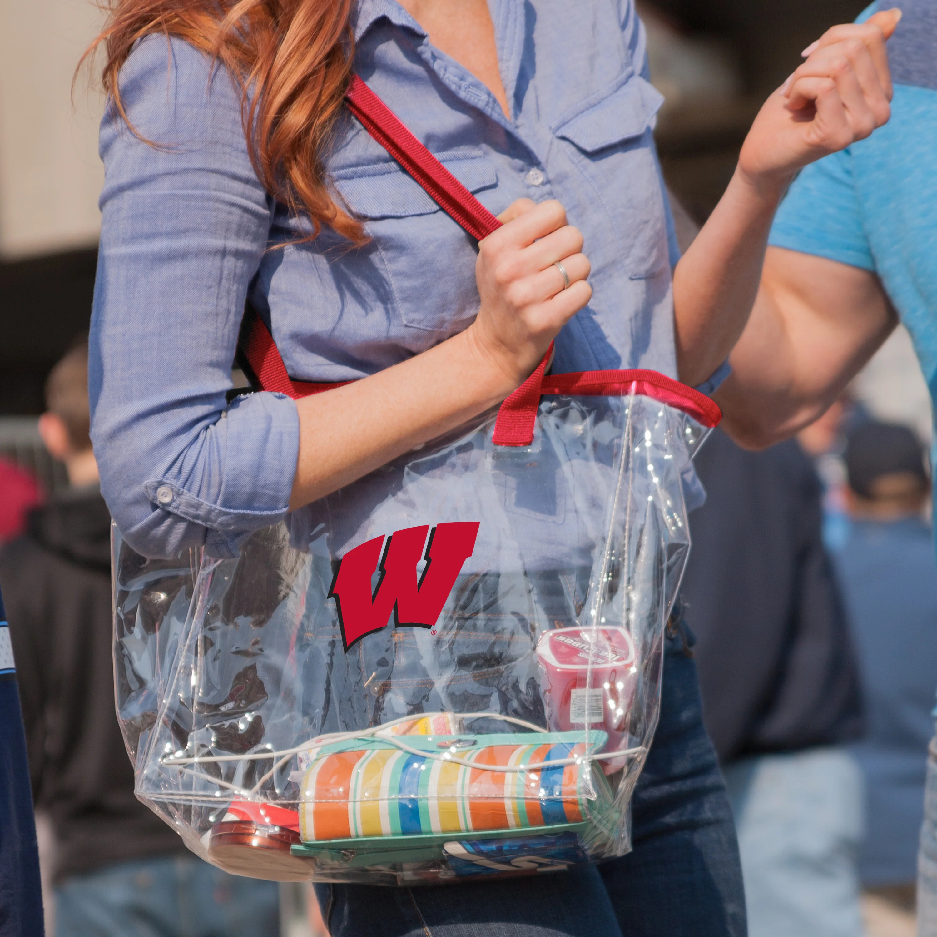 Wisconsin Stadium Clear Tote - Image 2