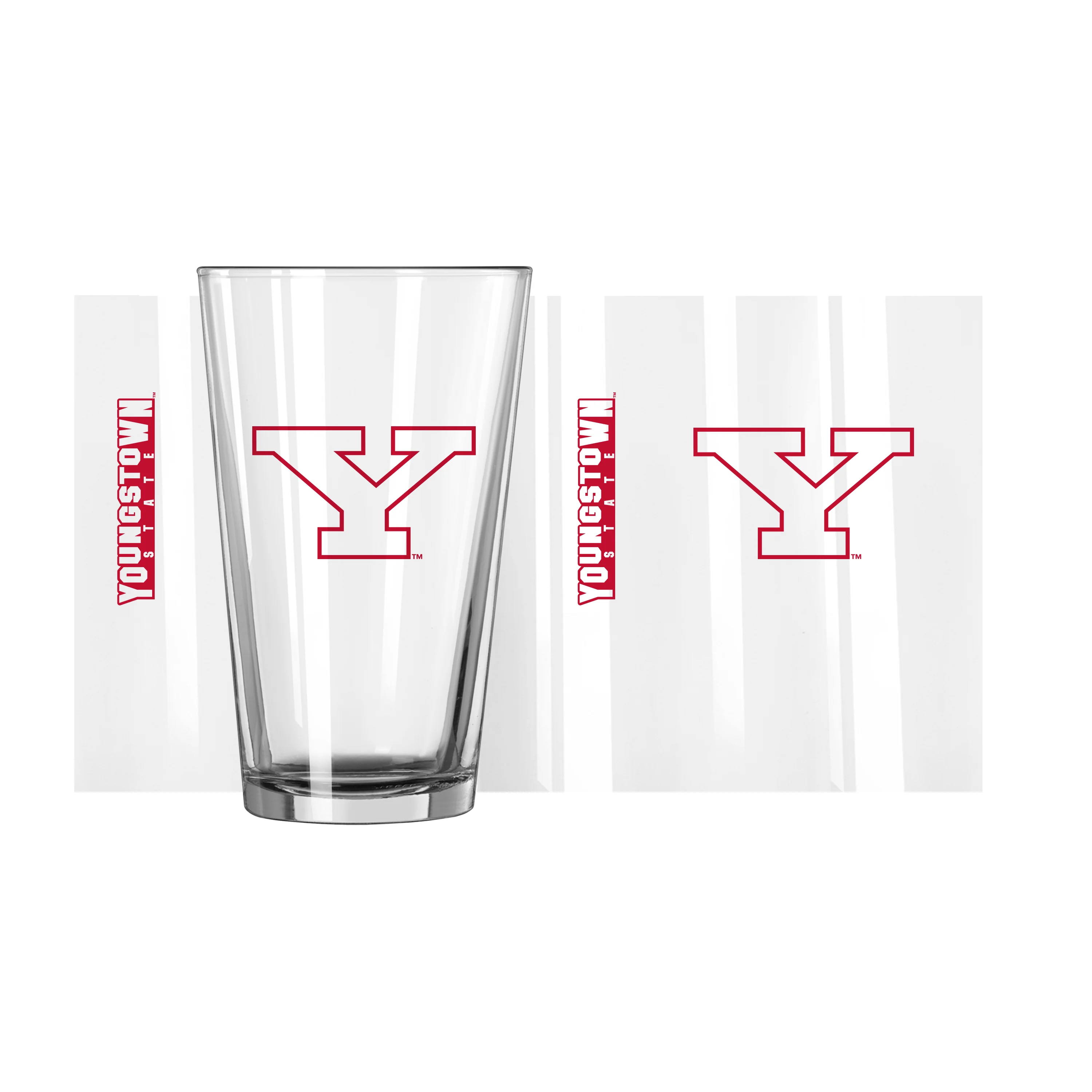Youngstown 16oz Gameday Pint Glass - Image 2
